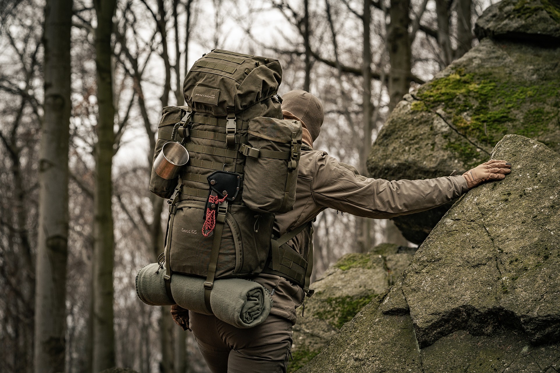 Sac à dos Deos 65 L Pentagon - RAL7013