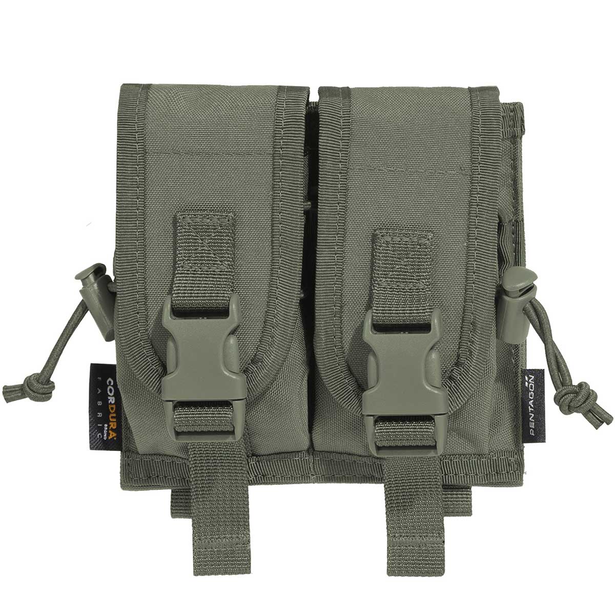Double pochette Multi Pouch Pentagon - Olive