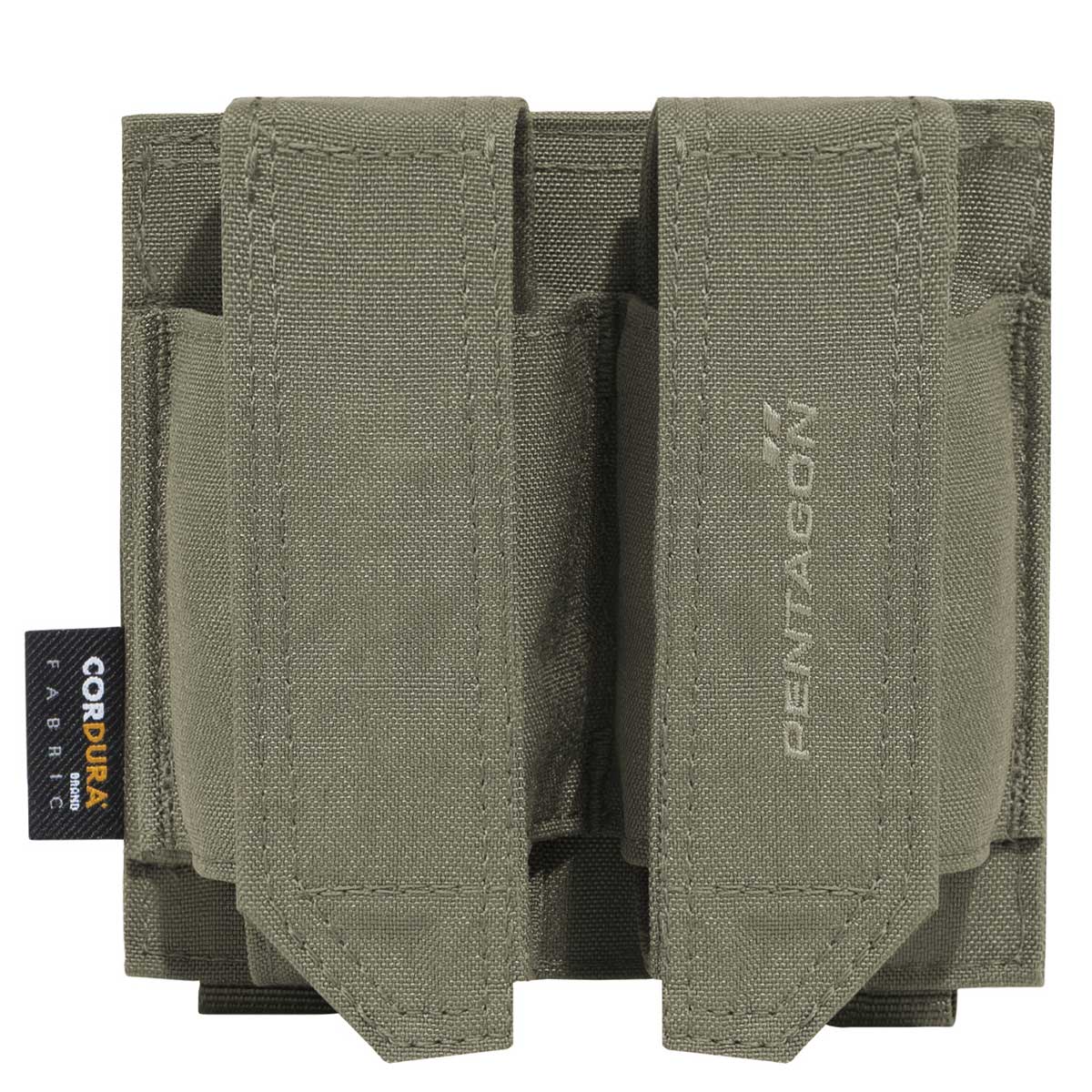 Double pochette pour petits chargeurs FB Pentagon - RAL7013