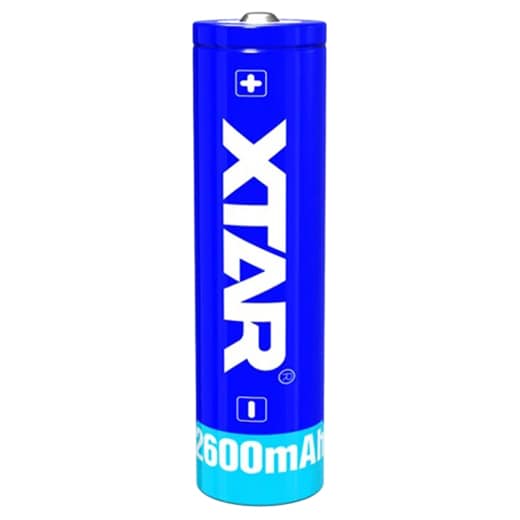 Batterie 3,7 V 18650 2600 mAh Xtar 