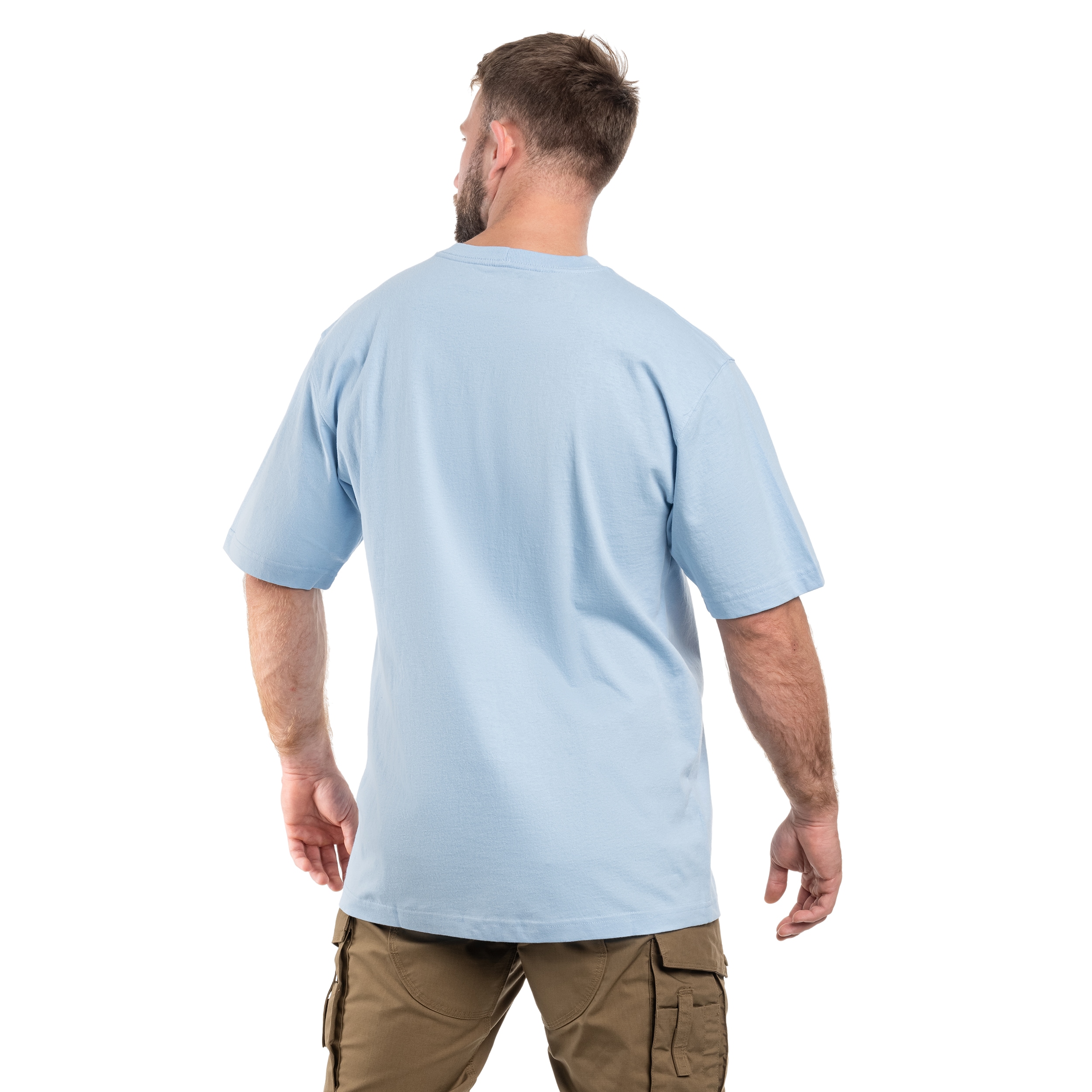 T-Shirt Heavyweight Graphic Carhartt - Fog Blue