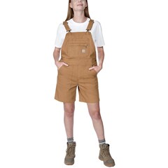 Pantalon court pour femmes Rugged Flex Canvas Shortall Carhartt - Brown