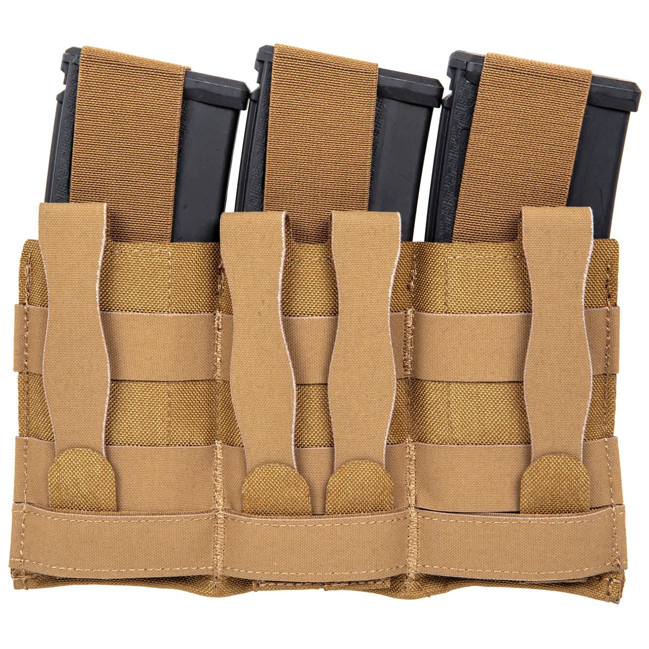 Pochette pour trois chargeurs Wosport - Coyote Brown