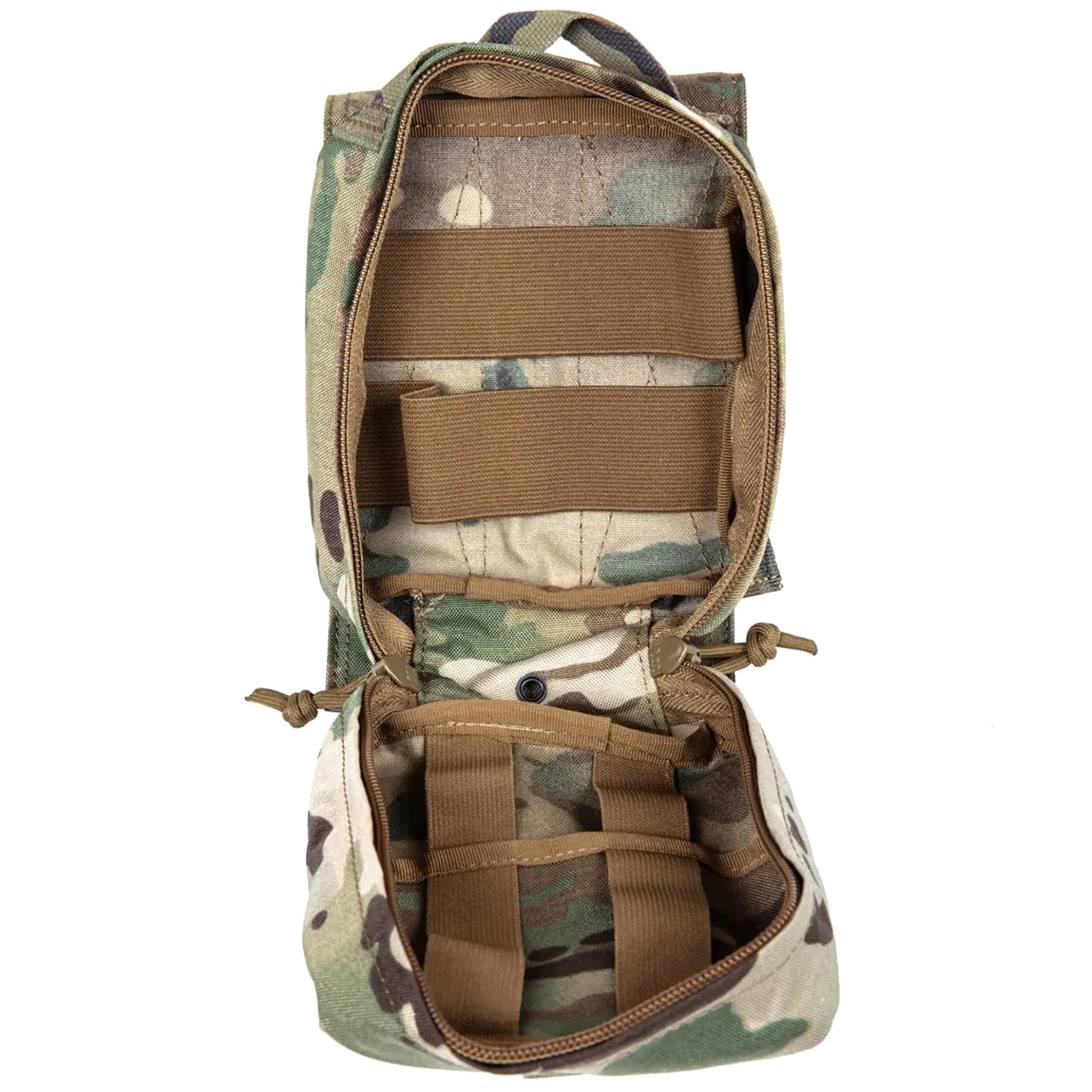 Trousse de premiers secours détachable avec panneau Molle Wosport - MultiCam 