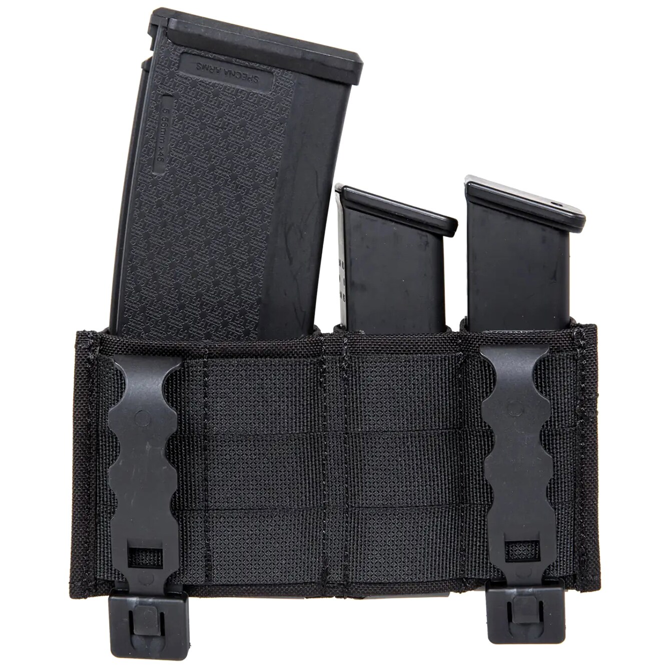 Pochette pour trois chargeurs Combo Wosport - Black