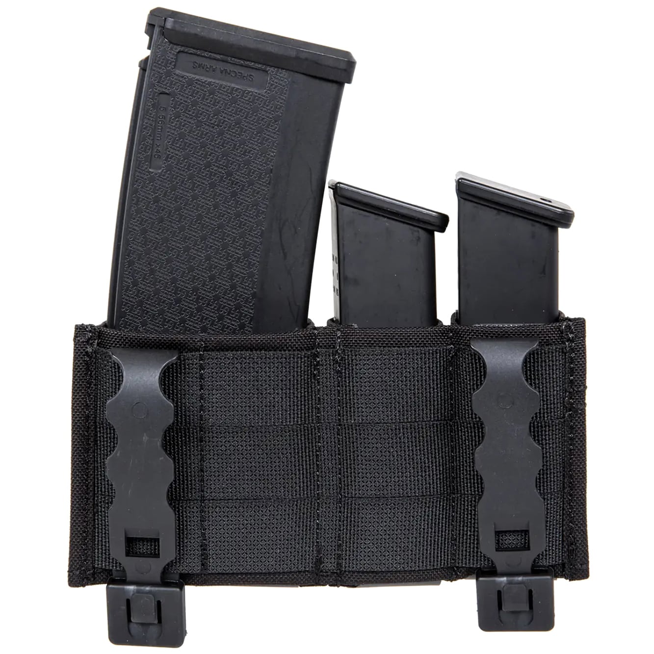 Pochette pour trois chargeurs Combo Wosport - Black