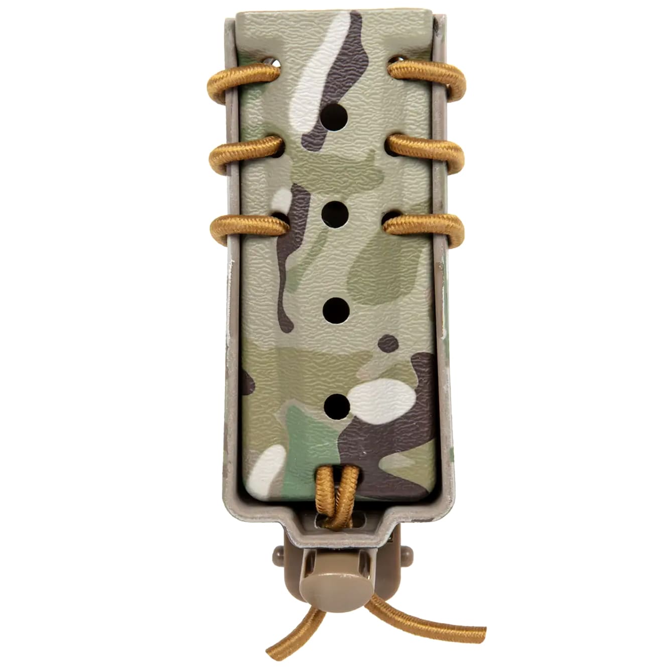 Pochette Wosport Urban Assault Long Quick Pull pour chargeurs 9 mm - MultiCam