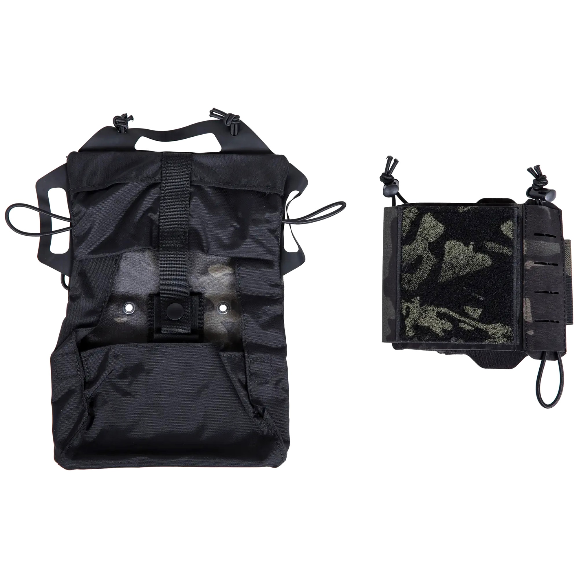 Trousse de premiers secours détachable Rapid Deployement Velcro IFAK Wosport - Multicam Black 