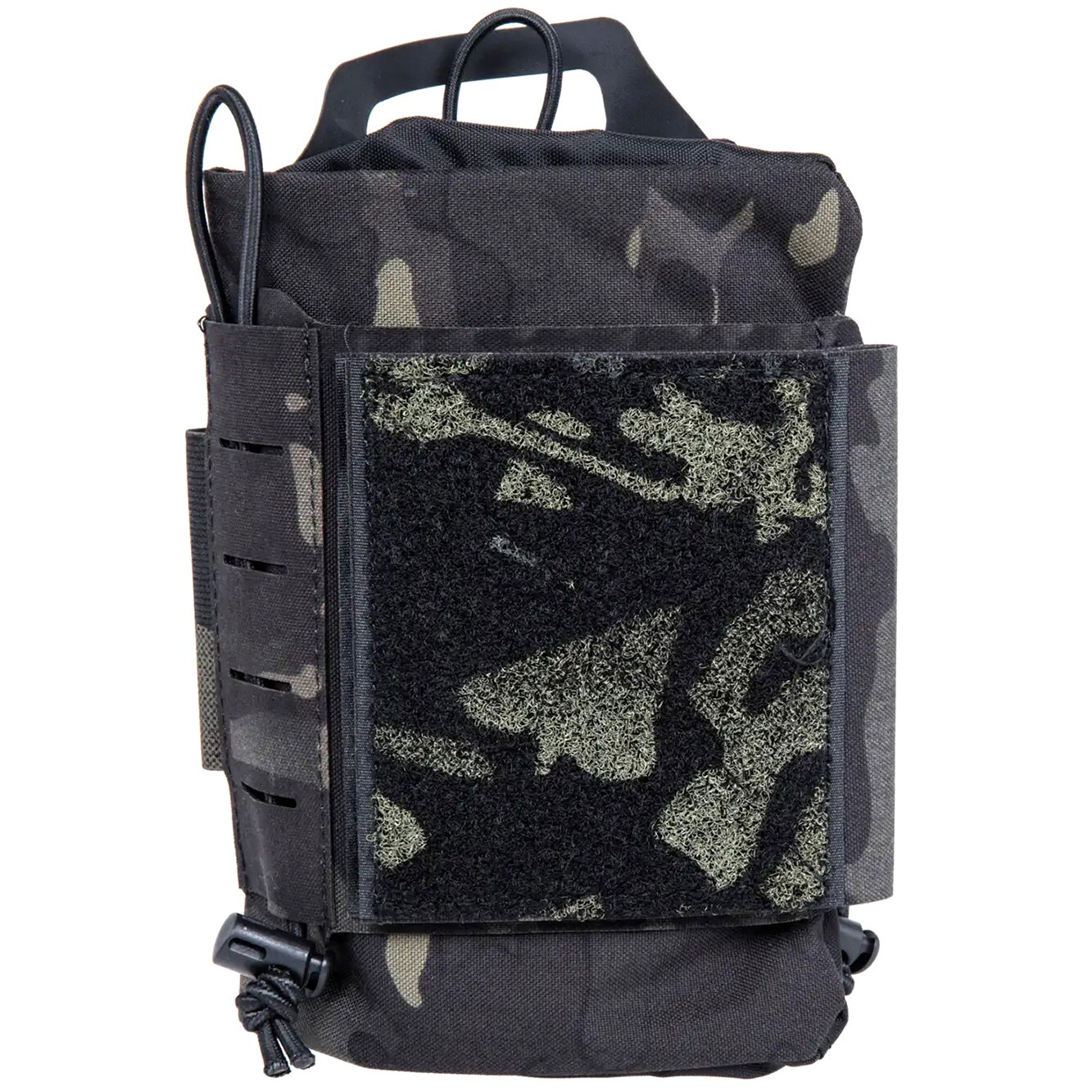 Trousse de premiers secours détachable Rapid Deployement Velcro IFAK Wosport - Multicam Black 