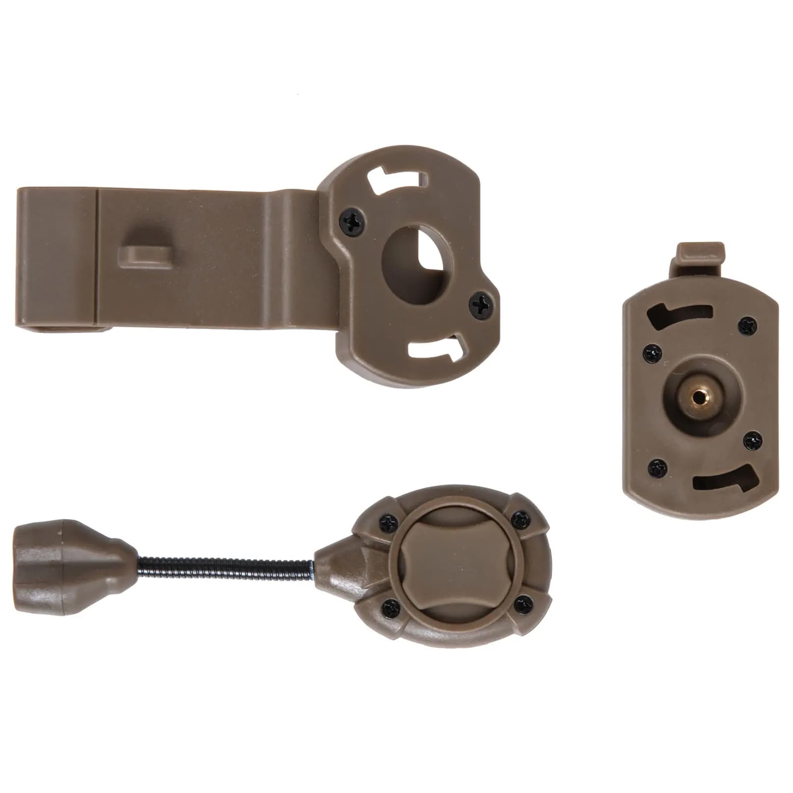 Lampe pour casque Switch MPLS - 100 Lumens Wosport - Tan