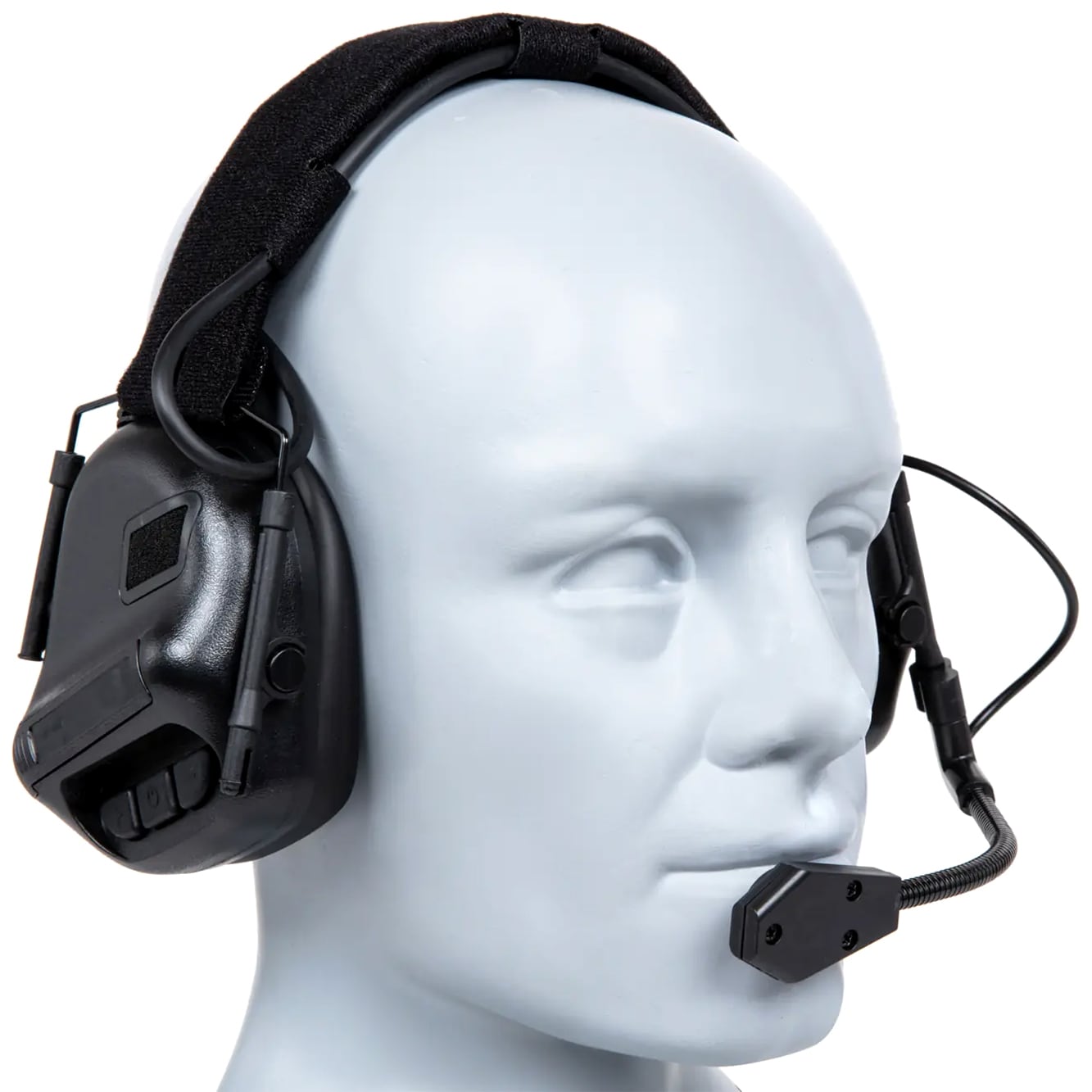 Écouteurs tactique HD-19 Gen. 5 Wosport - Black