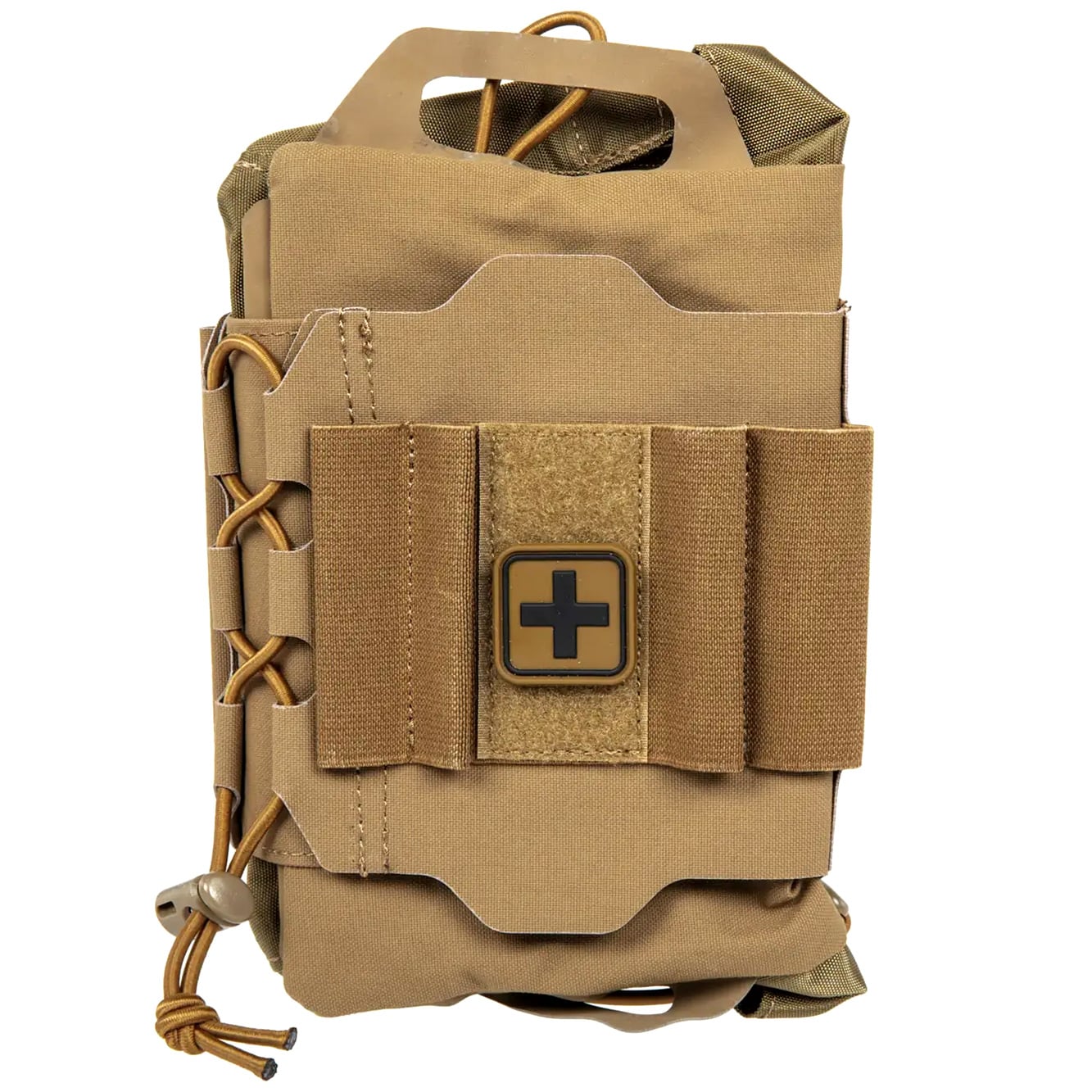 Trousse détachable de premiers secours Rapid Deployment Velcro IFAK Wosport - Coyote Brown