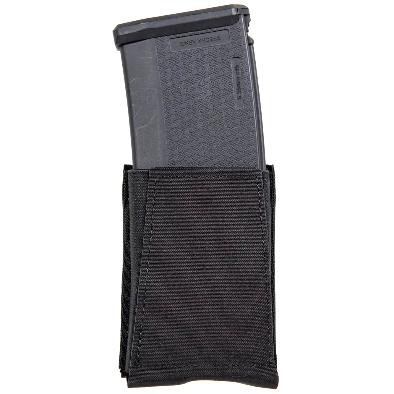 Pochette ouverte Wosport pour chargeur 5,56 mm - Black