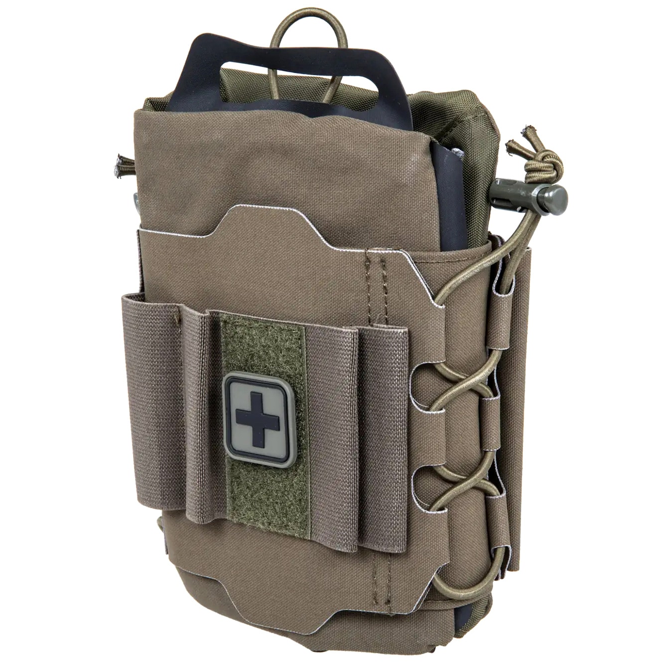 Trousse détachable de premiers secours Rapid Deployment Velcro IFAK Wosport - Ranger Green