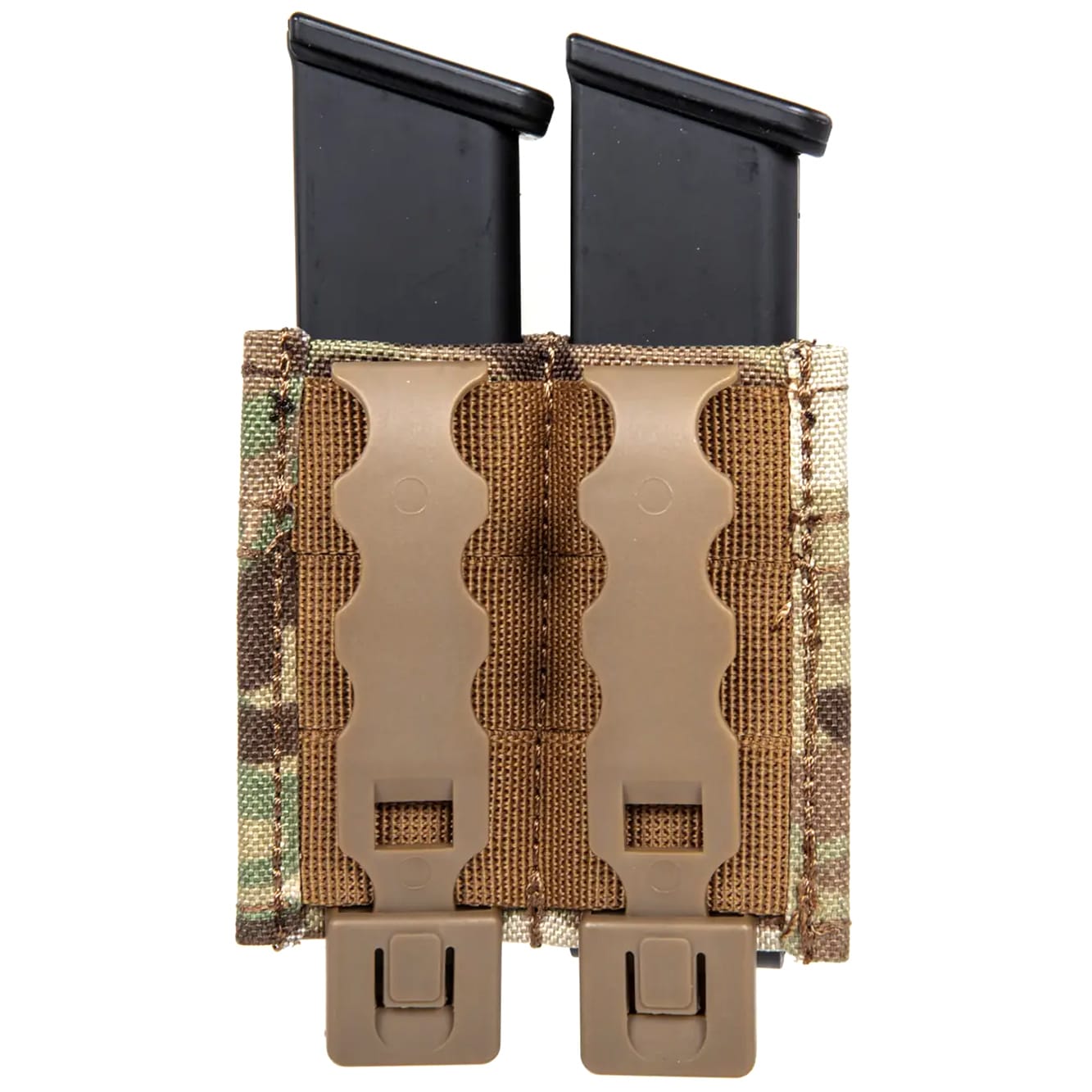 Double pochette Wosport pour les chargeurs 9 mm - MultiCam