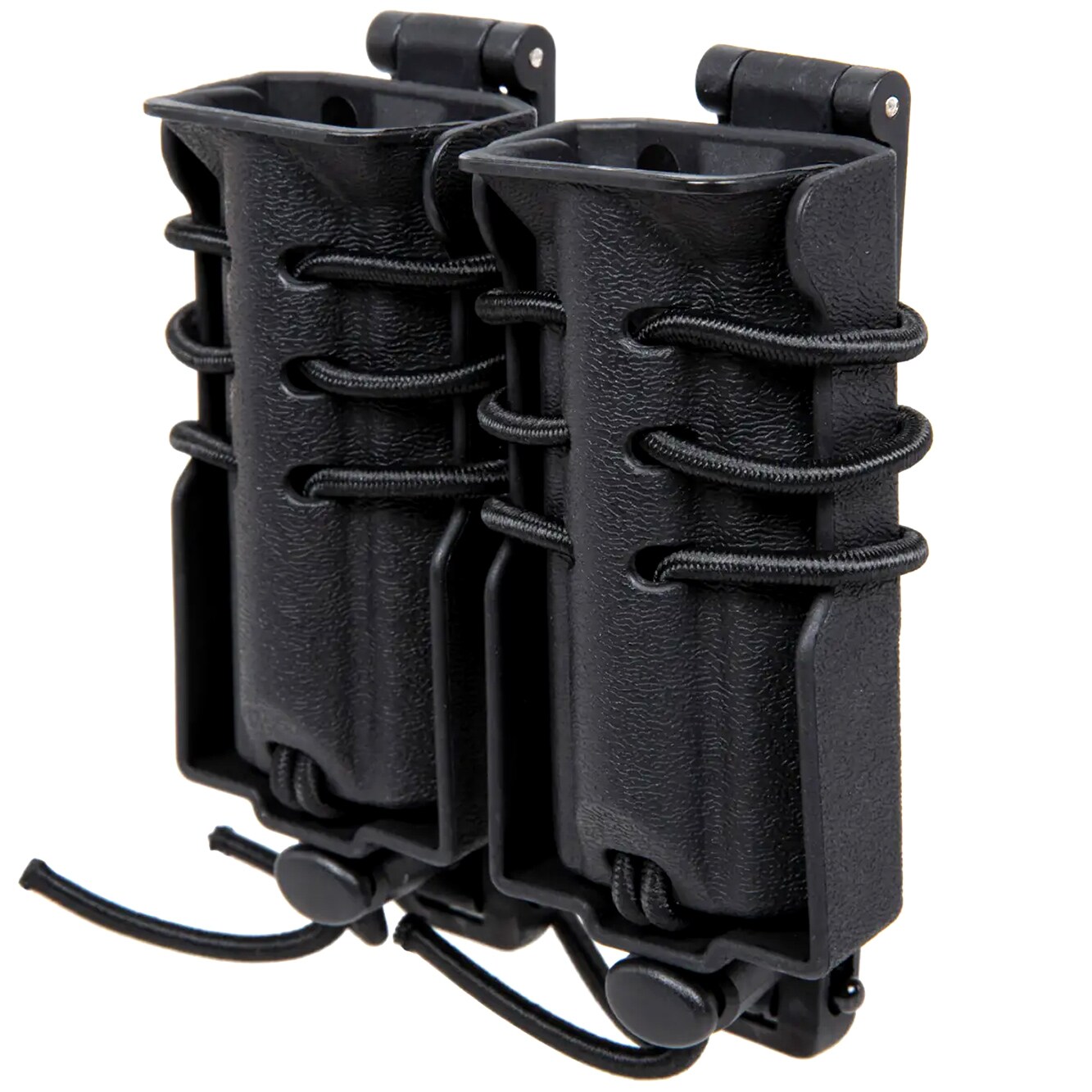 Double pochette pour petits chargeurs Urban Assault Quick Pull Wosport - Black