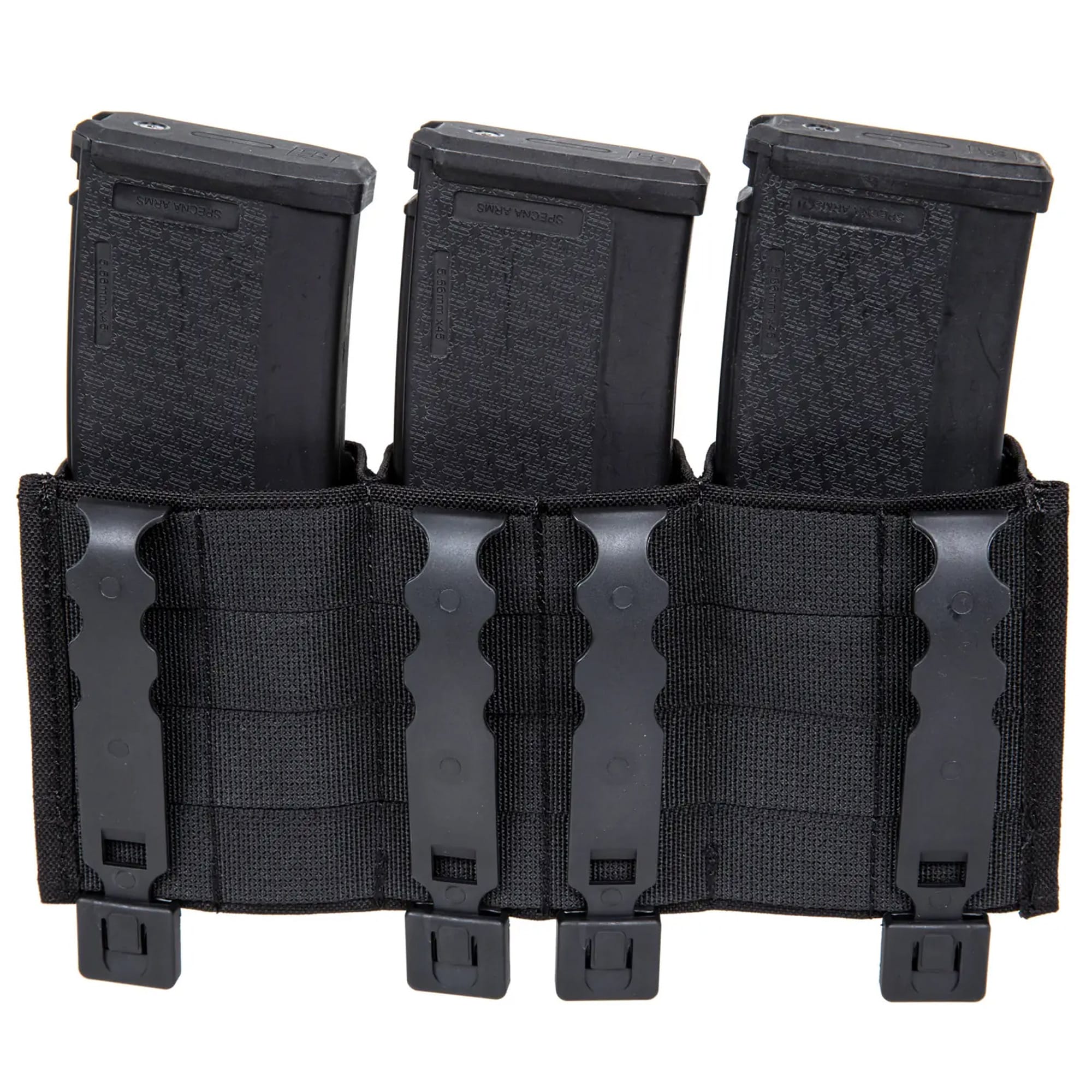 Triple pochette Wosport pour les chargeurs 7.62 mm - Black