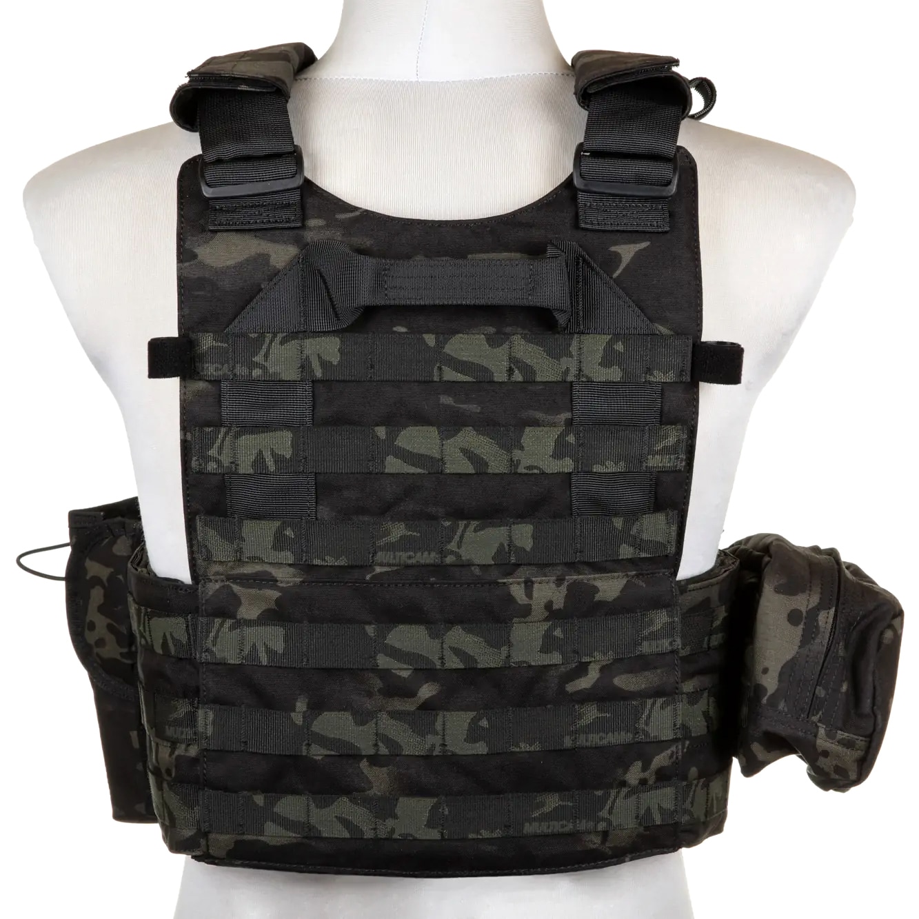 Gilet tactique Plate Carrier 6094A Style avec jeu de pochettes Emerson - MultiCam Black