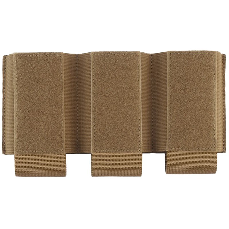 Triple pochette Wosport pour les chargeurs 5,56 mm - Coyote Brown