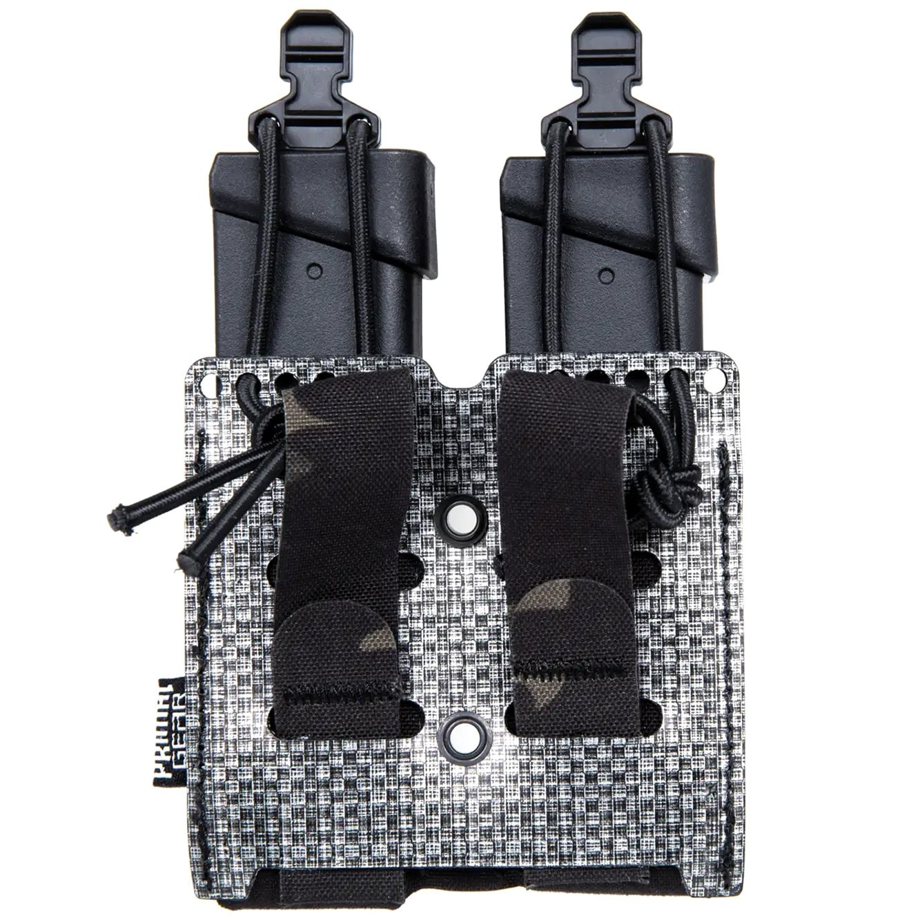 Double pochette élastique pour petits chargeurs Primal Gear - MultiCam Black