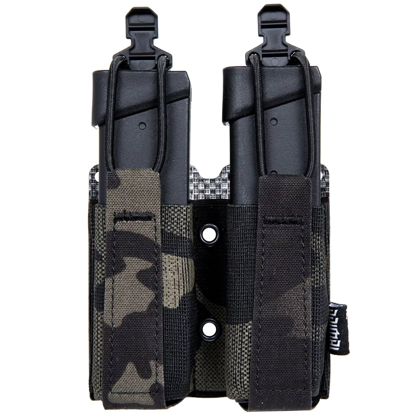 Double pochette élastique pour petits chargeurs Primal Gear - MultiCam Black