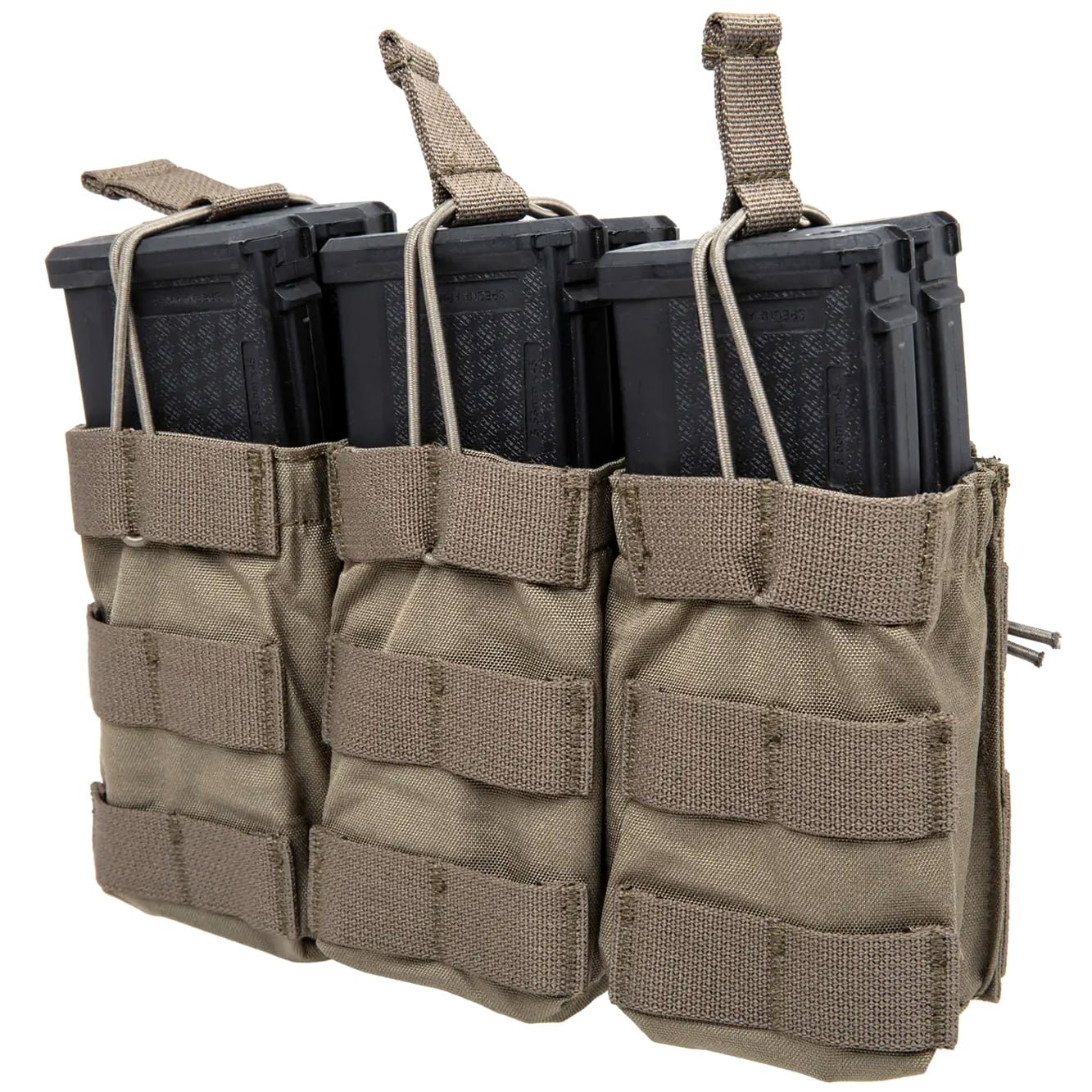 Pochette chargeur triple Open Top pour chargeurs de carabine 7.62 mm Emerson - Ranger Green