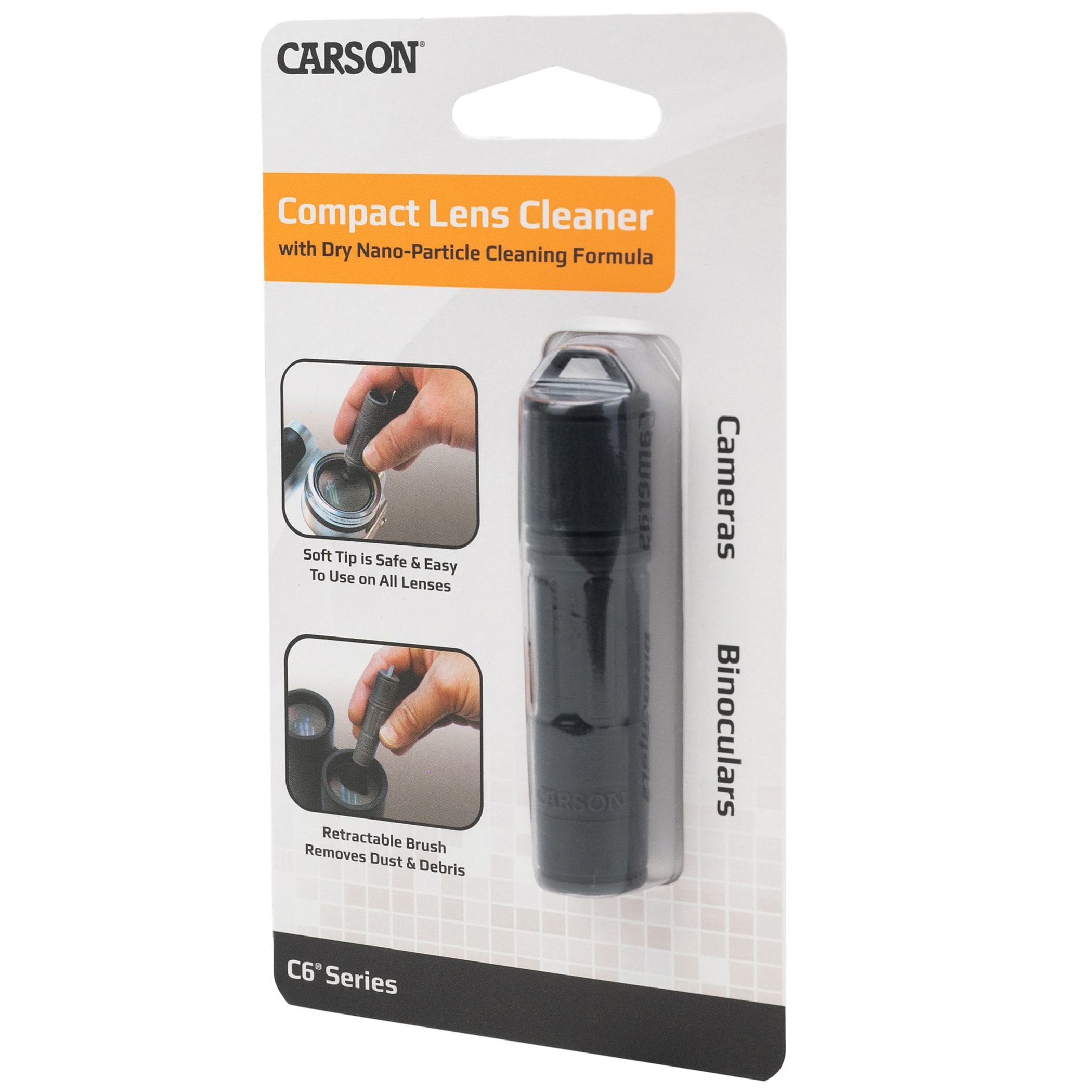 Dispositif de nettoyage d'optiques C6 Compact Lens Cleaner Carson 