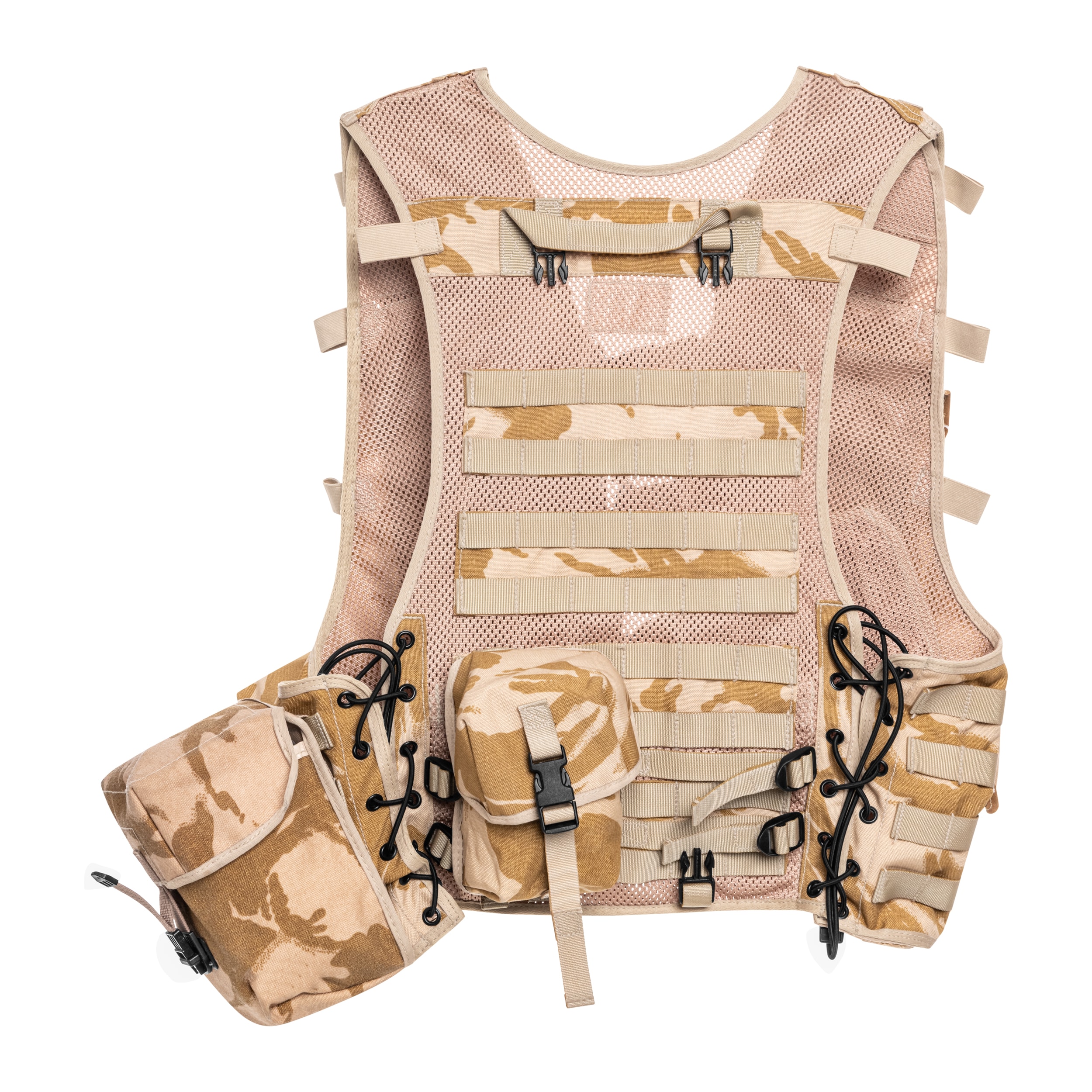 Gilet tactique GB MOLLE - utilisé - Demobil - DPM Desert 