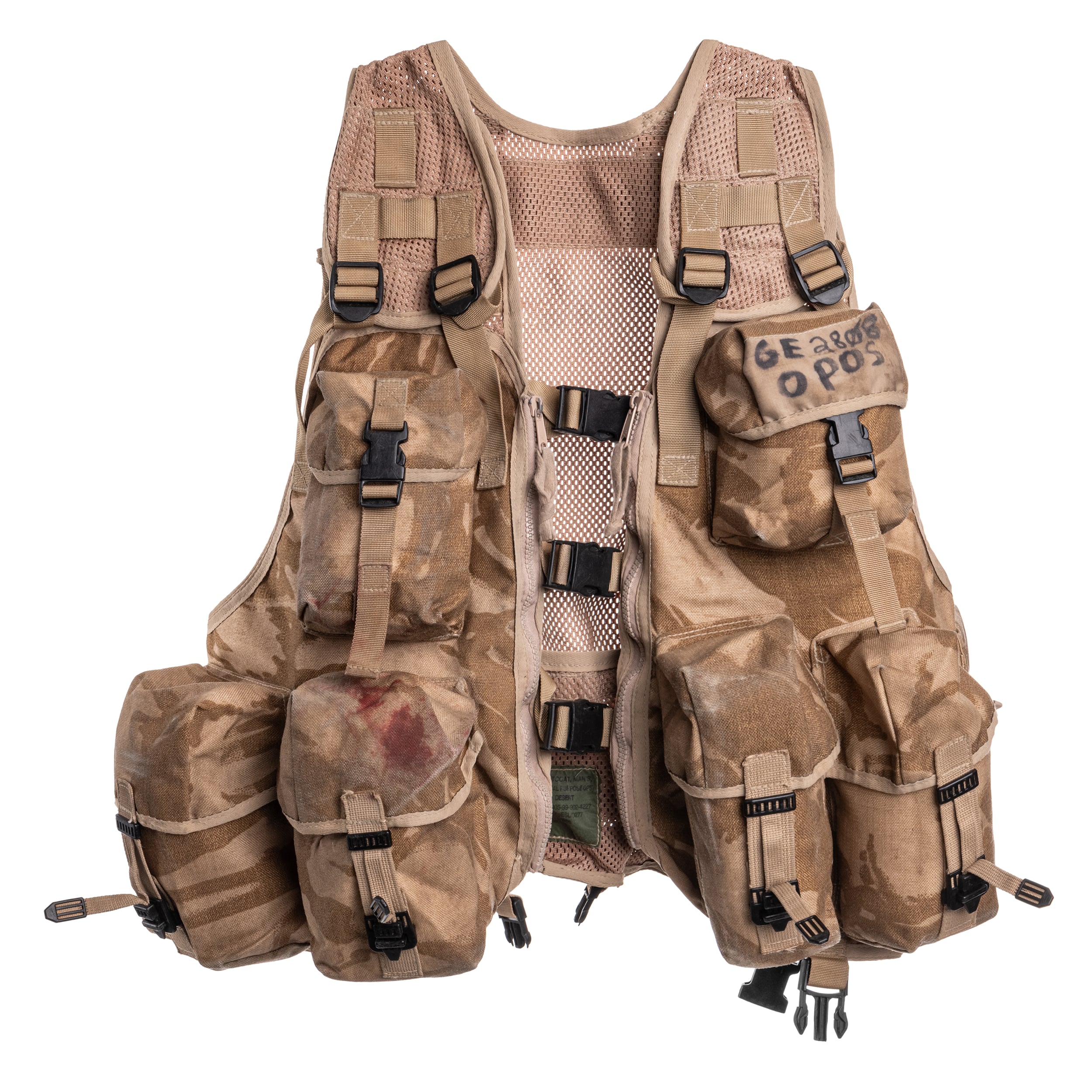 Gilet tactique GB - utilisé - Demobil - DPM Desert 