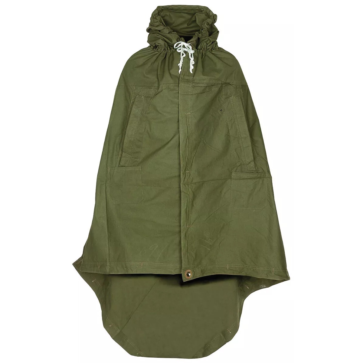 Bâche de bivouac Tarpaulin 180 x 180 cm - utilisé- Demobil - MFH - OD Green 