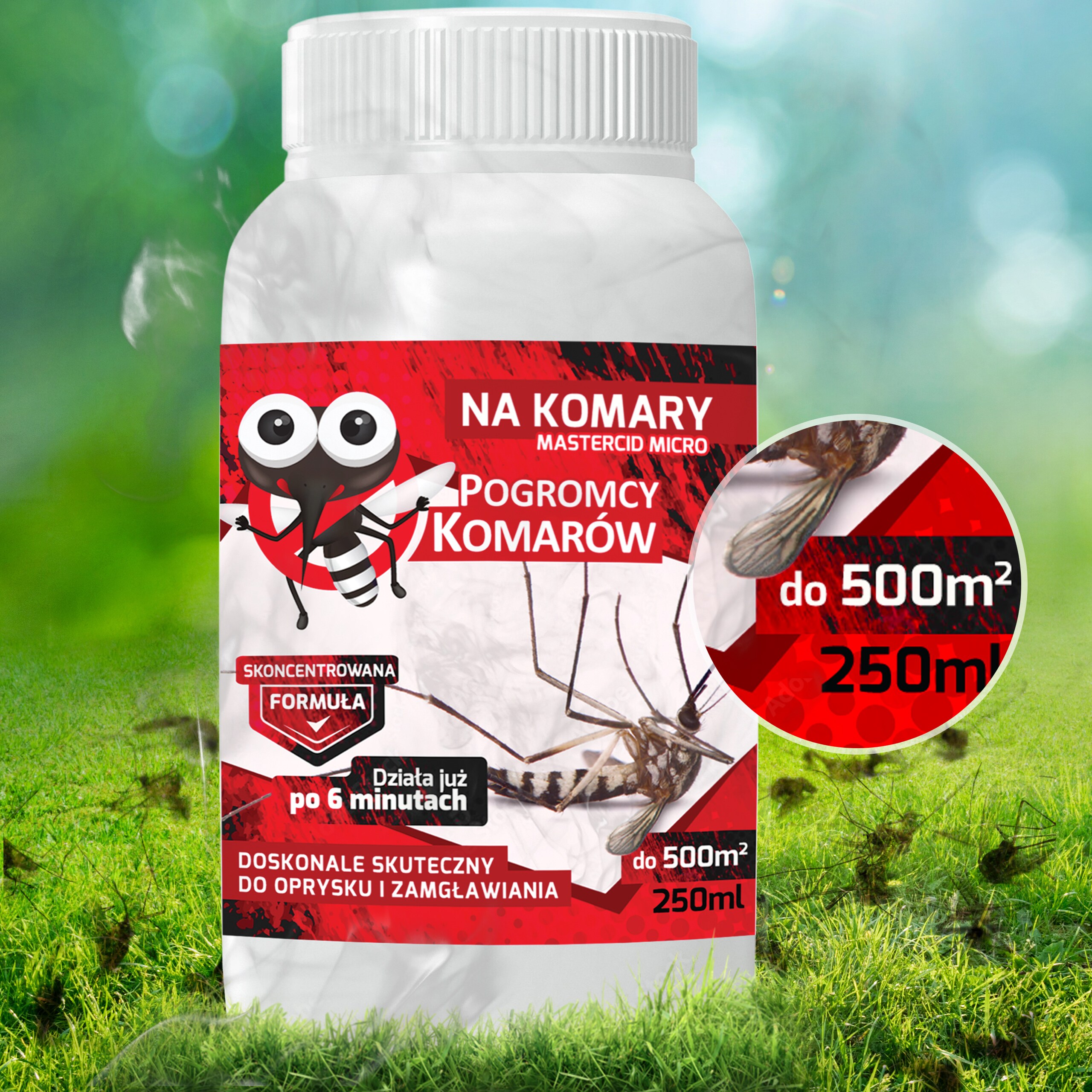 Répulsif à moustiques - 250 ml Pogromcy Komarów 