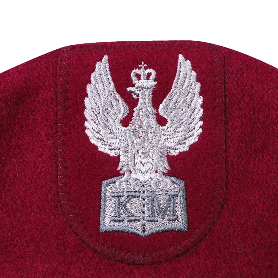 Béret pour les classes en uniforme BB-TEX - Maroon