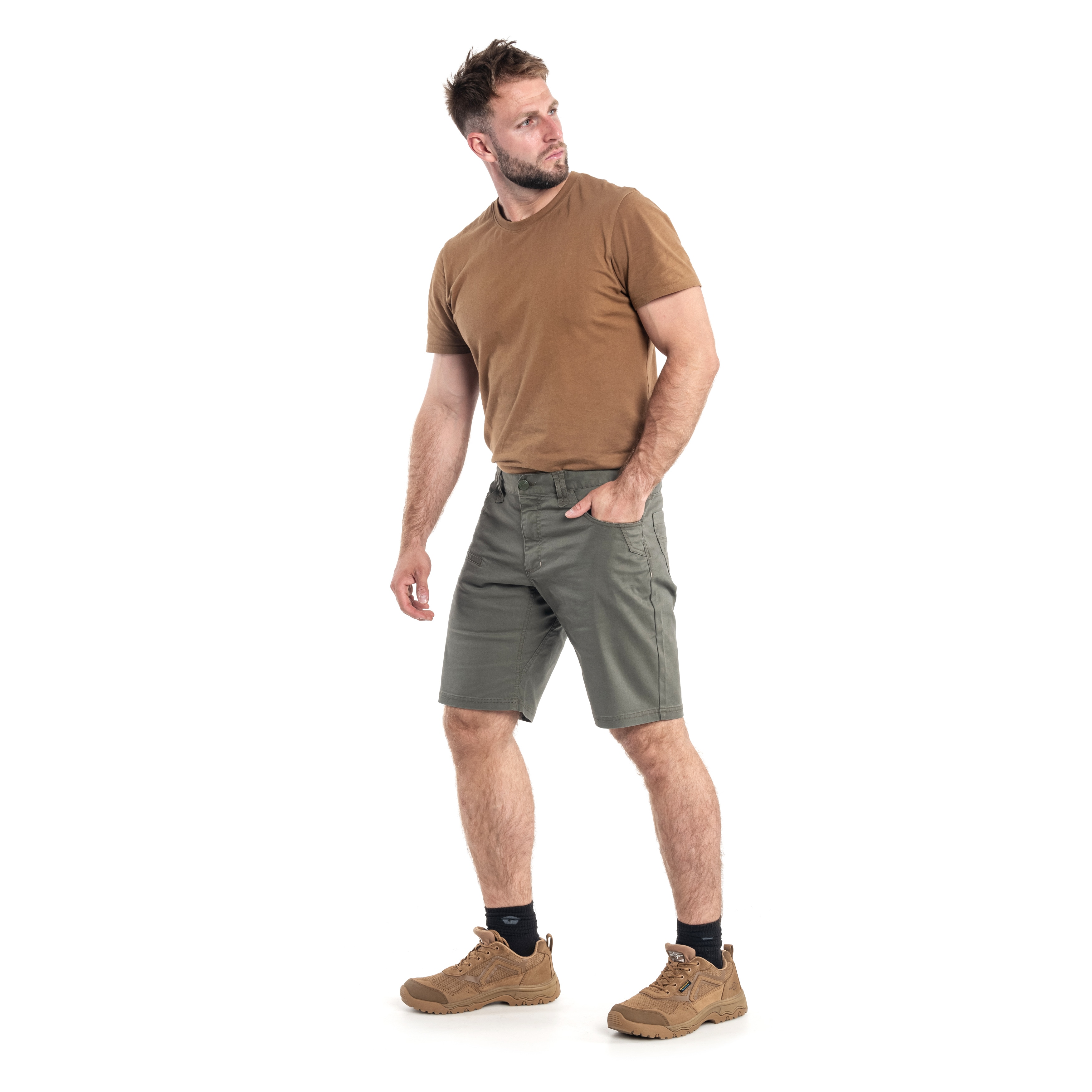 Short Rogue Hero Pentagon - Cinder Grey