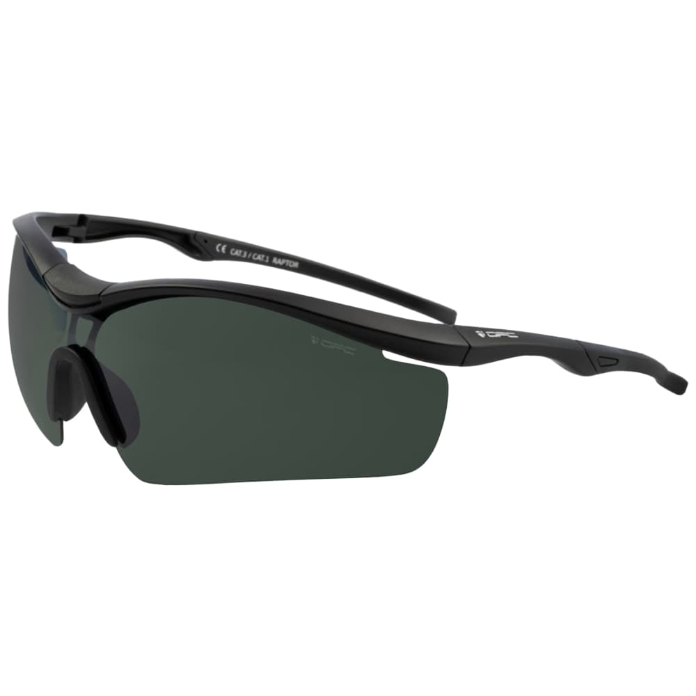 Lunettes de soleil polarisées Extreme Raptor OPC - Matt Black Green/Yellow