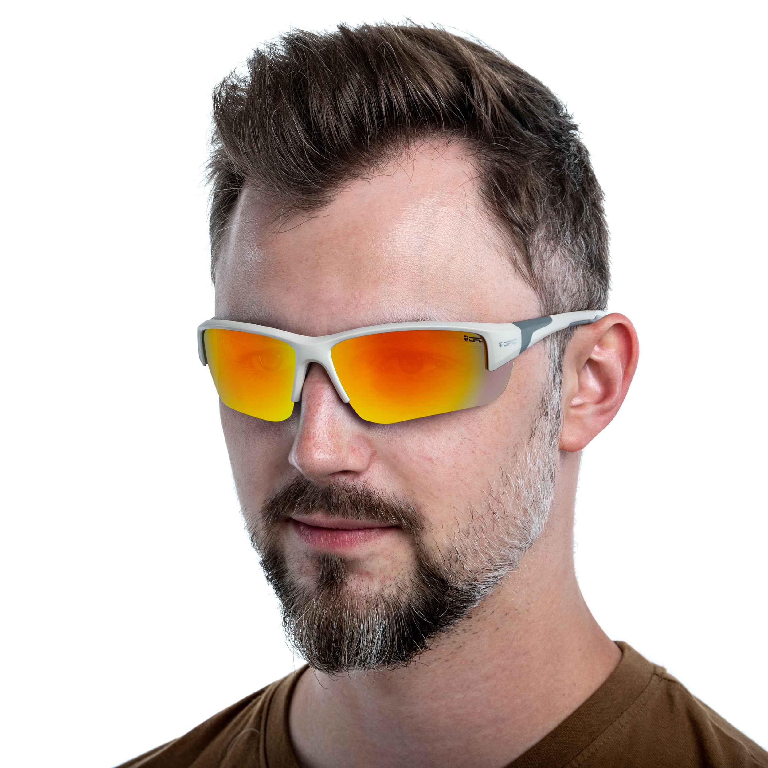 Lunettes de soleil polarisées Extreme San Salvo OPC - Matt Snow Red Revo