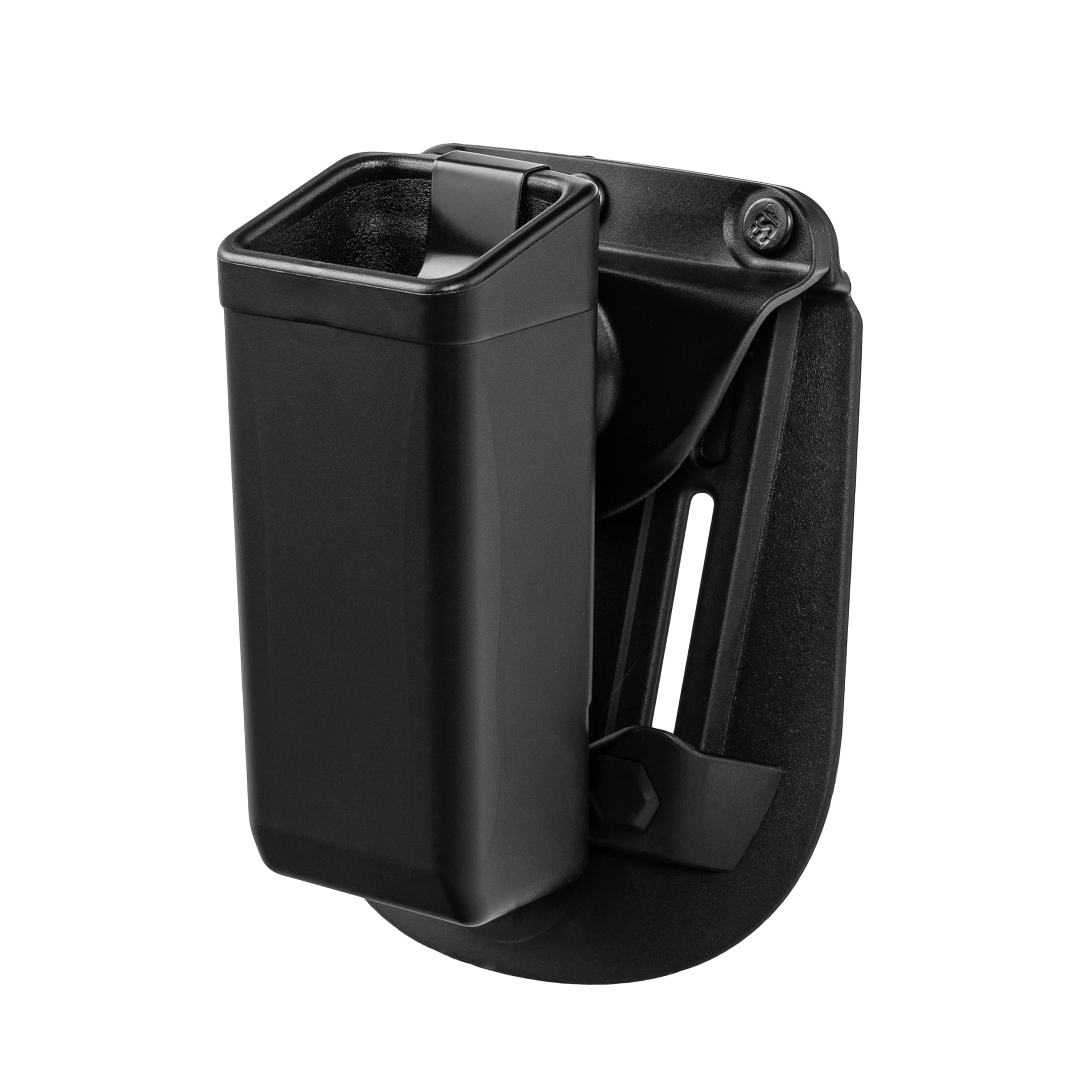 Pochette rotative avec montage Paddle pour format 9 mm ESP - Black