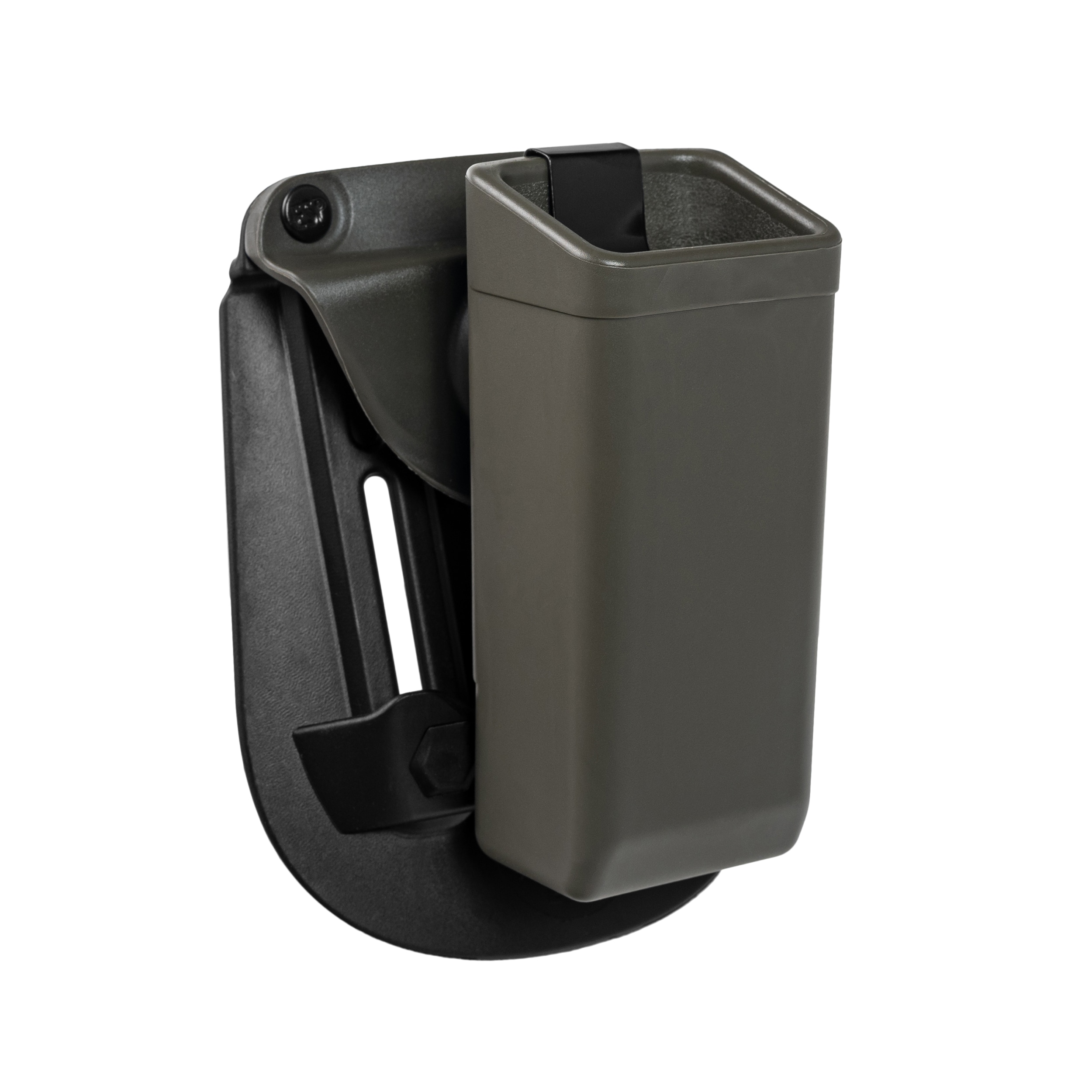 Pochette chargeur rotatif avec montage Paddle pour petit chargeur ESP  - Olive Drab