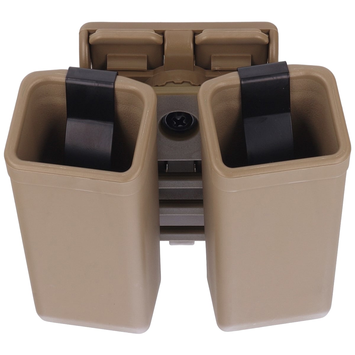 Double pochette chargeur rotatif avec fixation UBC-04-2 pour chargeurs 9 mm ESP - Khaki