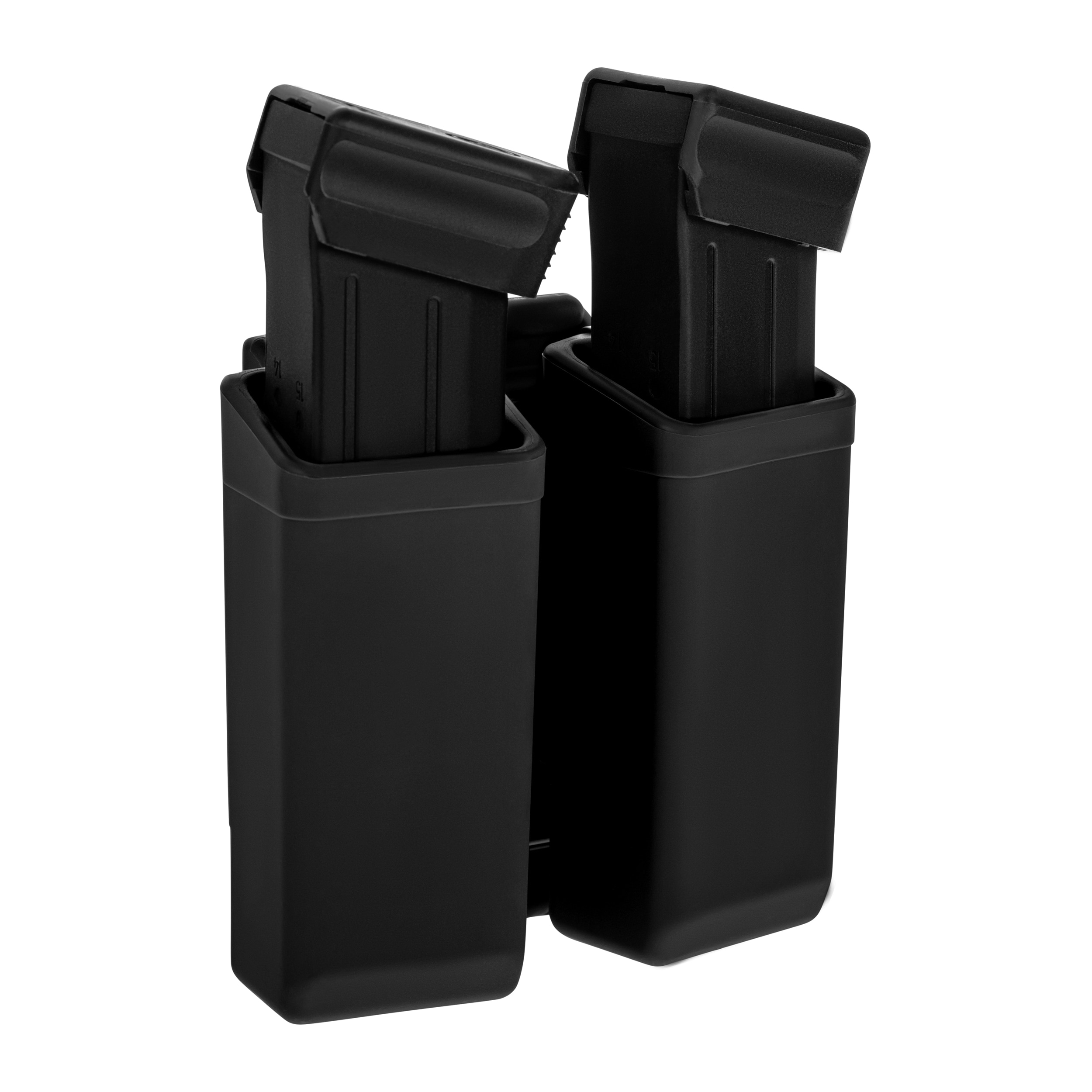 Double pochette rotative avec montage UBC-07 Clip pour petits chargeurs ESP - Black