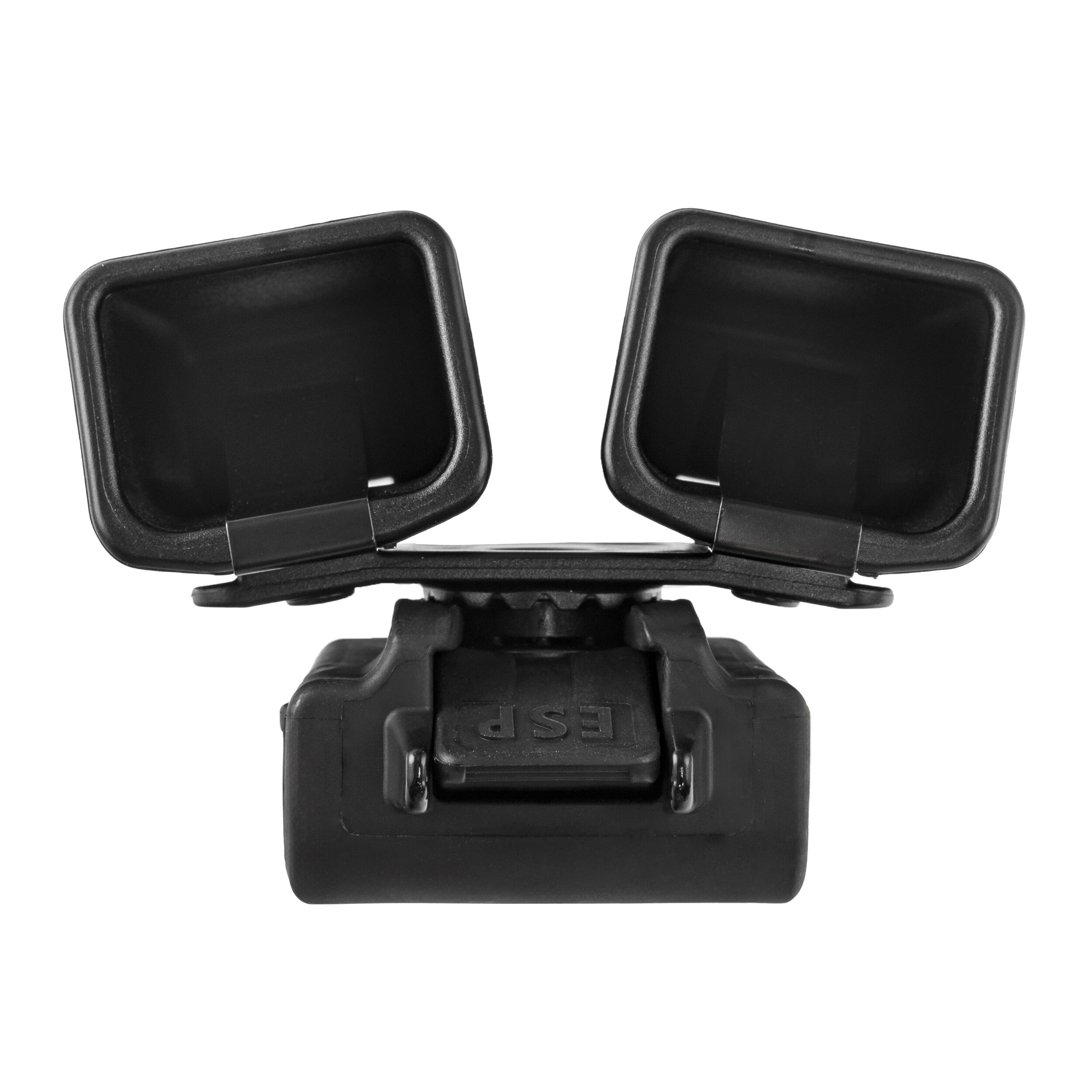 Pochette chargeur rotatif double avec montage UBC-08 Clip pour chargeur de pistolet 9 mm ESP - Black