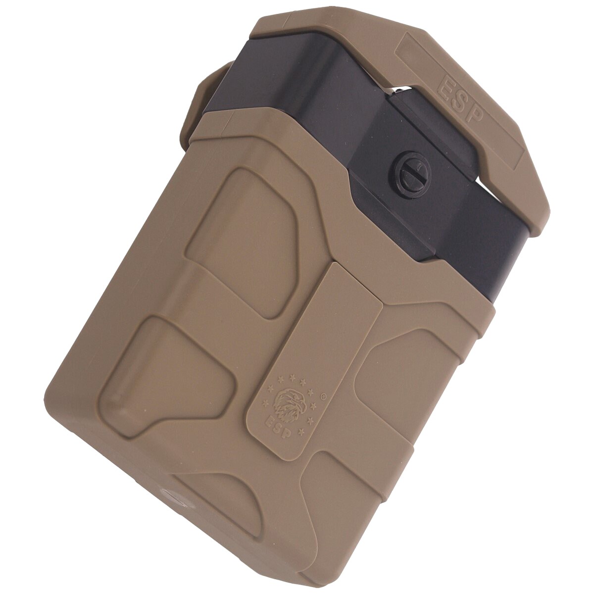 Pochette chargeur ESP avec fixation UBC-01 pour chargeur AR15 - Khaki
