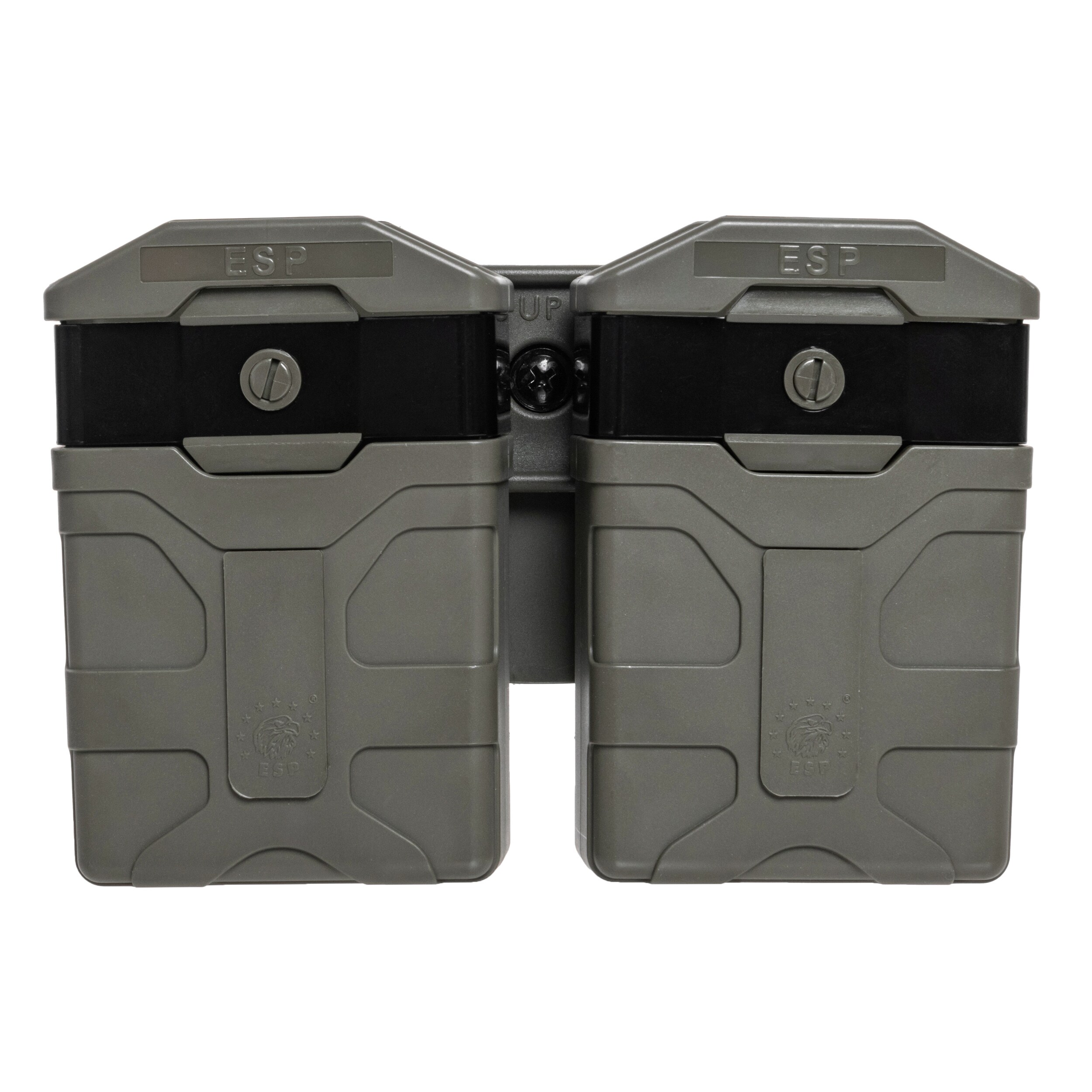 Porte-chargeur rotatif double avec montage UBC-01 Clip pour chargeurs AR-15 ESP - Olive Drab