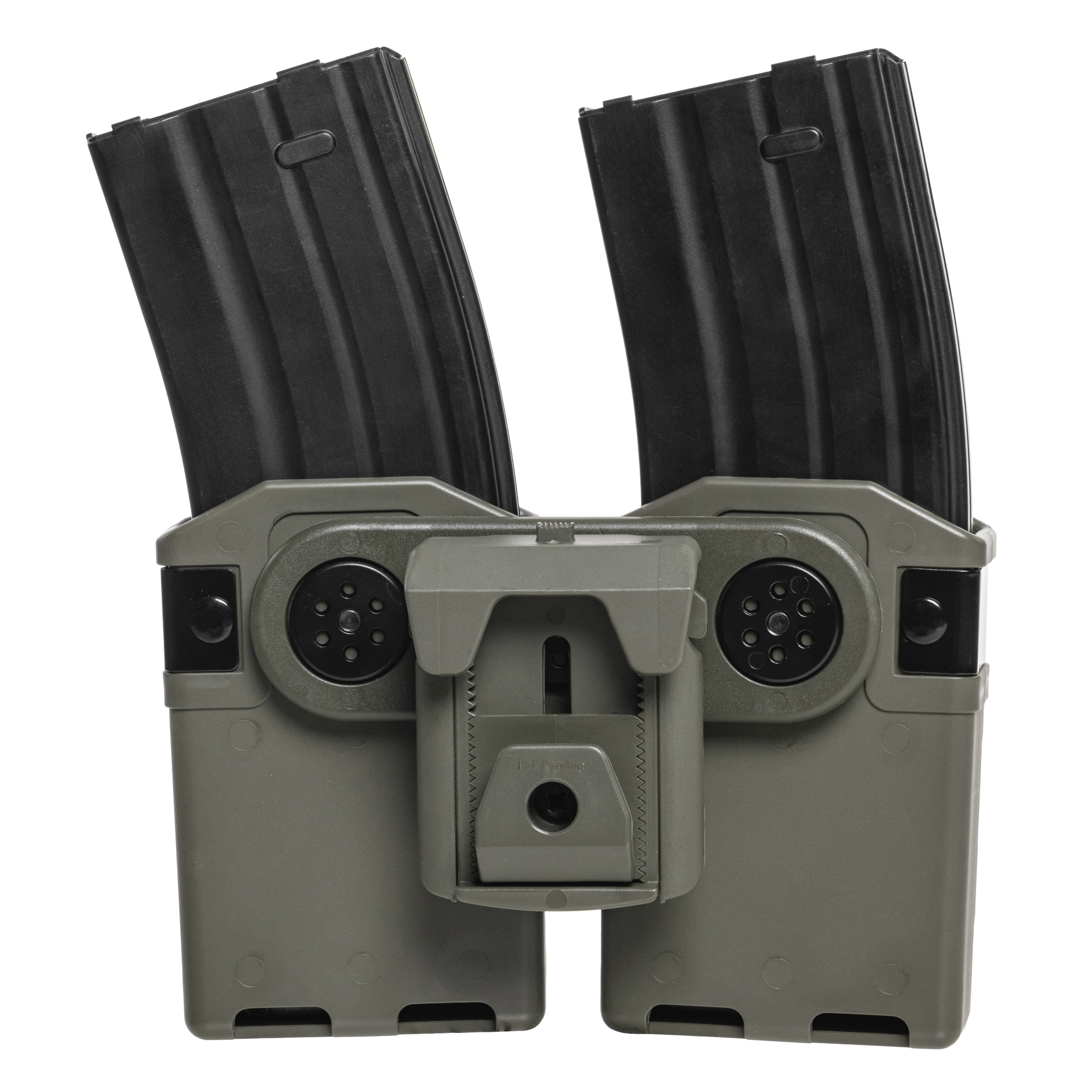 Porte-chargeur rotatif double avec montage UBC-01 Clip pour chargeurs AR-15 ESP - Olive Drab