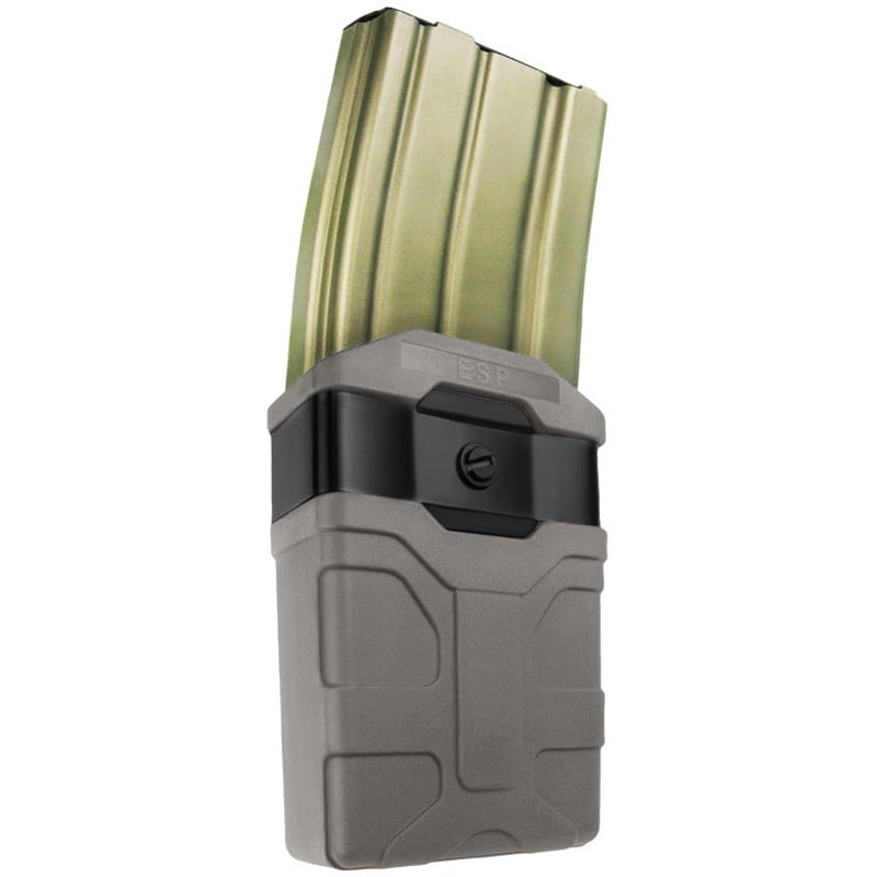 Porte-chargeur ESP avec fixation UBC-05 pour chargeur AR-15 - Olive Drab