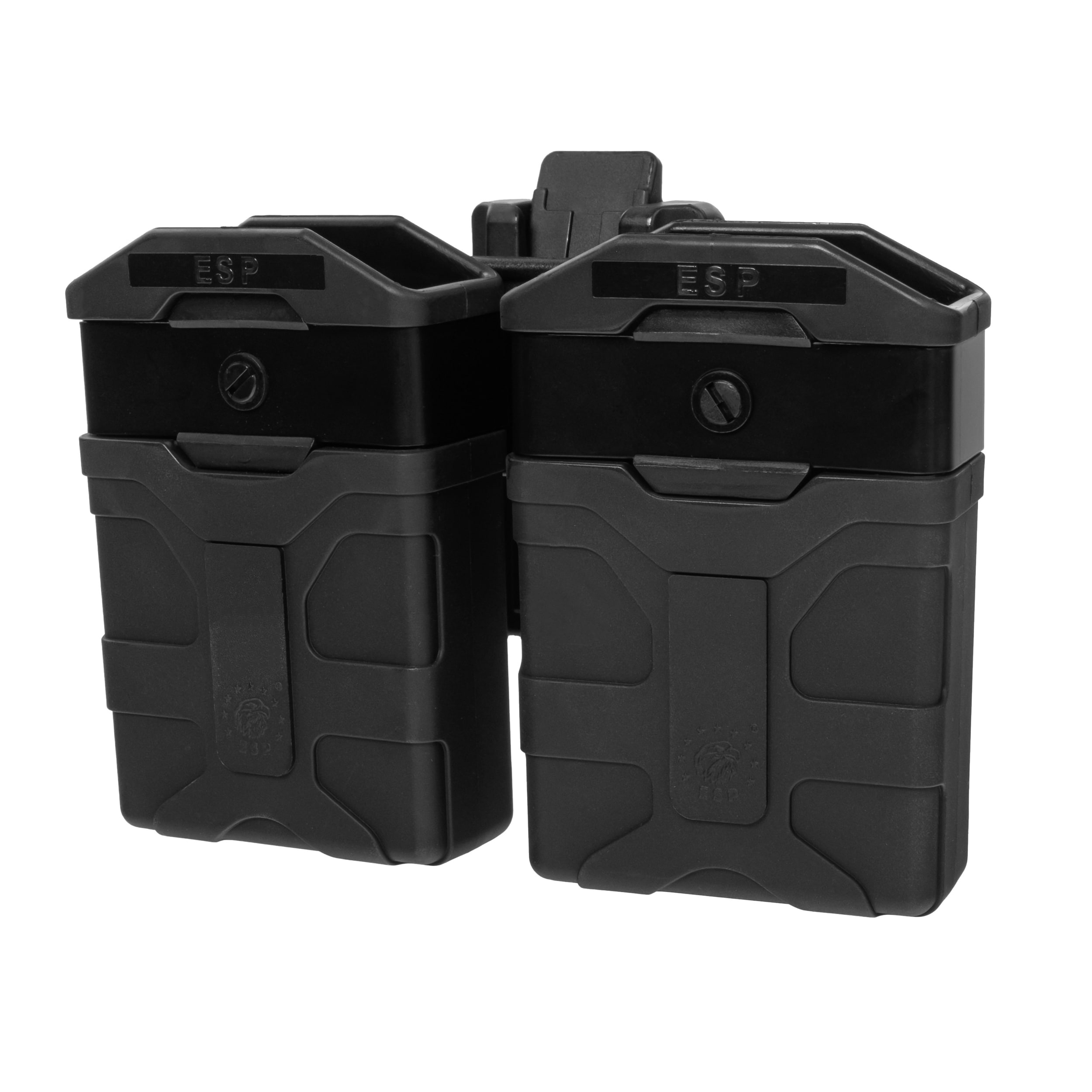 Pochette chargeur rotatif ESP avec montage UBC-05-A pour chargeur de calibre 5,56 mm - Noir