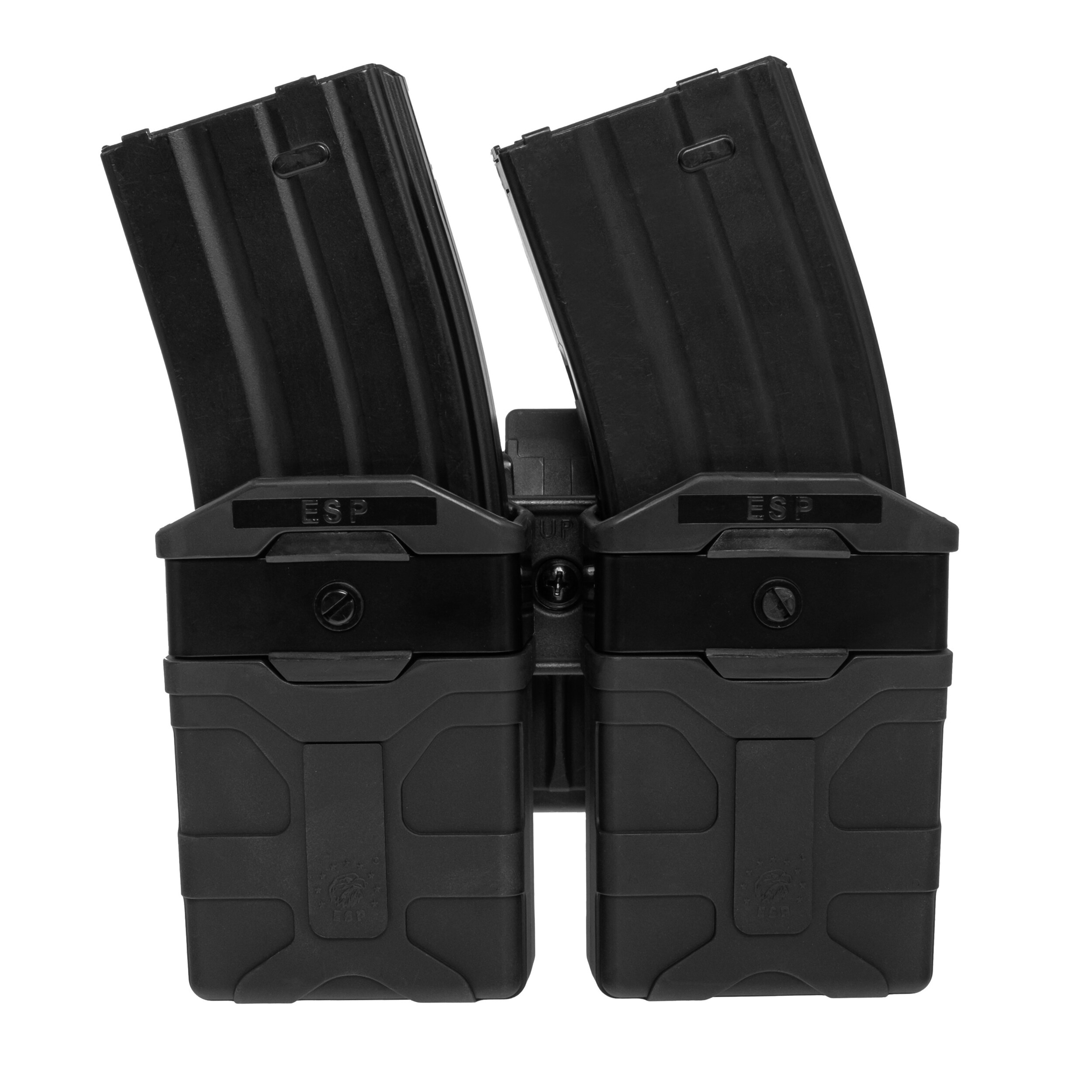 Pochette chargeur rotatif ESP avec montage UBC-05-A pour chargeur de calibre 5,56 mm - Noir