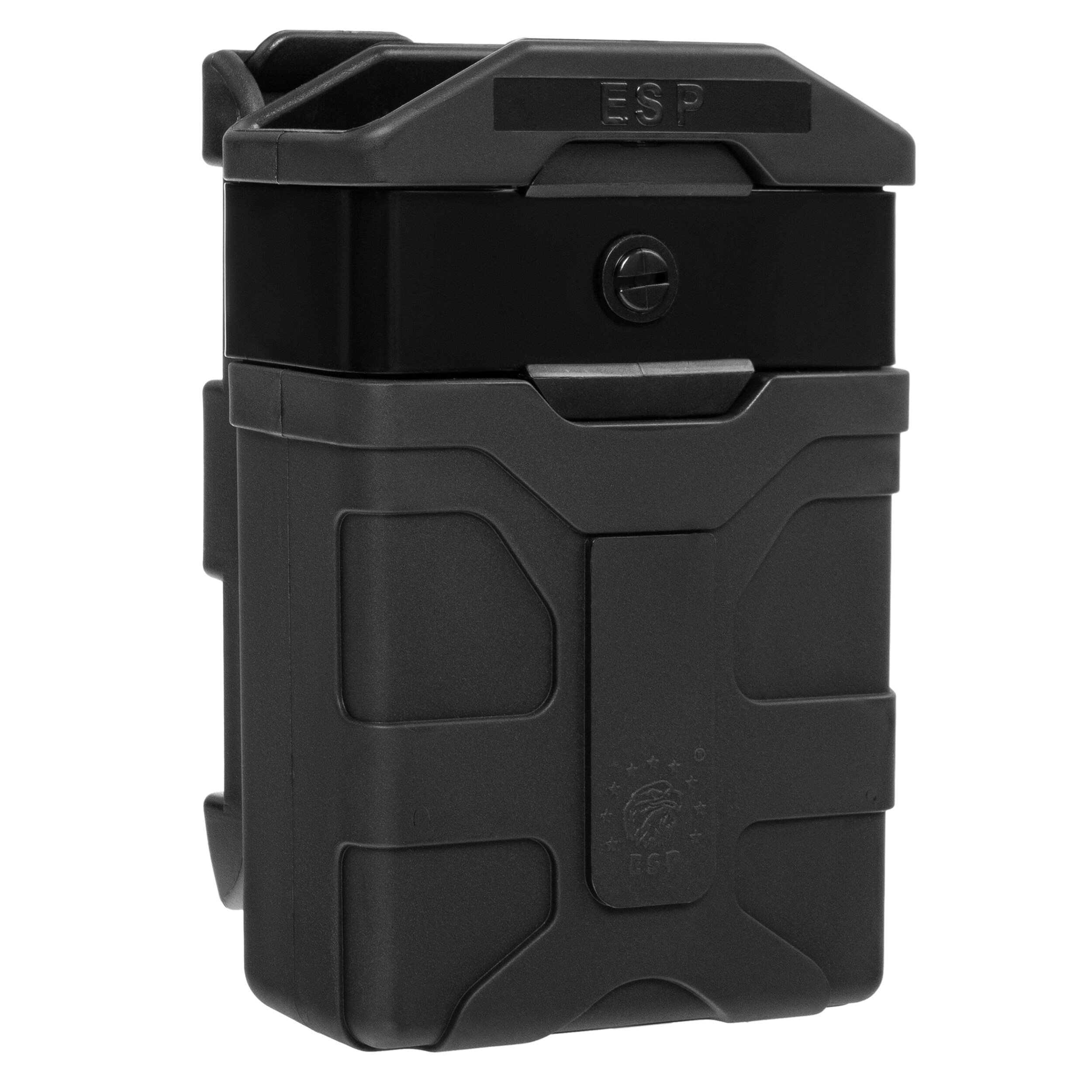 Pochette chargeur ESP avec montage UBC-07 pour chargeur de calibre 5,56 mm MOLLE - Noir