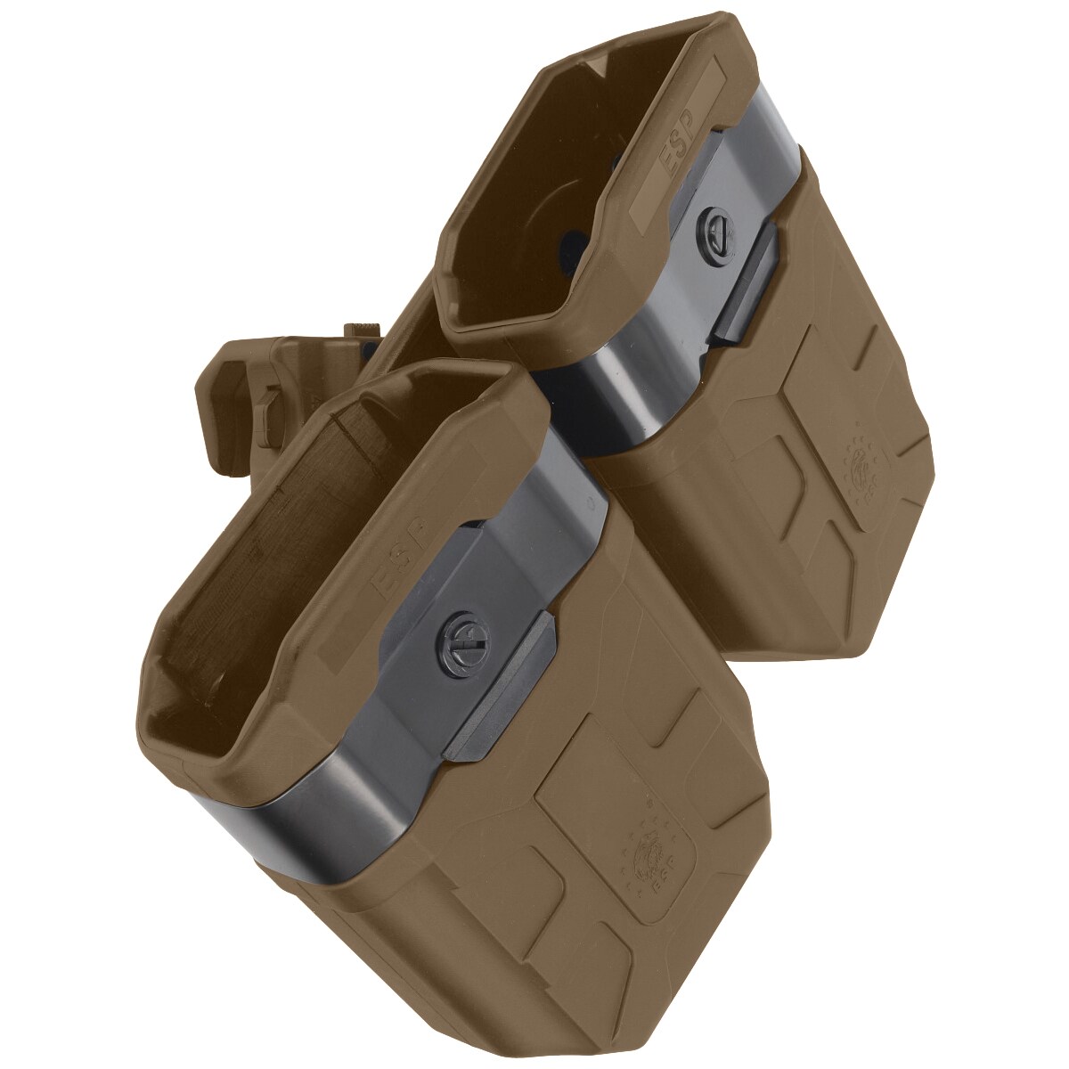 Pochette chargeur ESP avec fixation UBC-01 Clip pour chargeurs 7,62 x 39 mm - Kaki