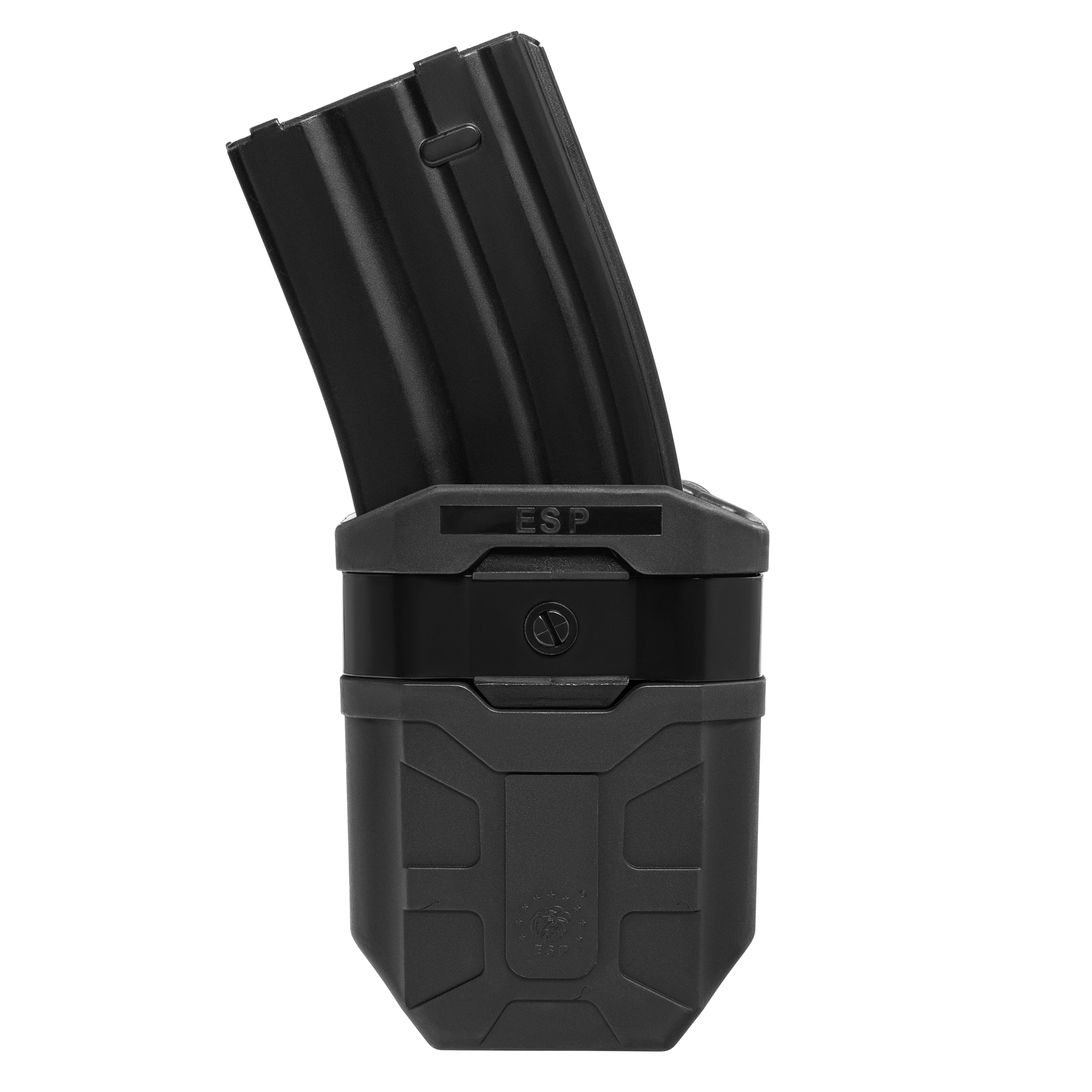 Pochette chargeur rotative ESP avec montage Paddle pour grand chargeur - Noir