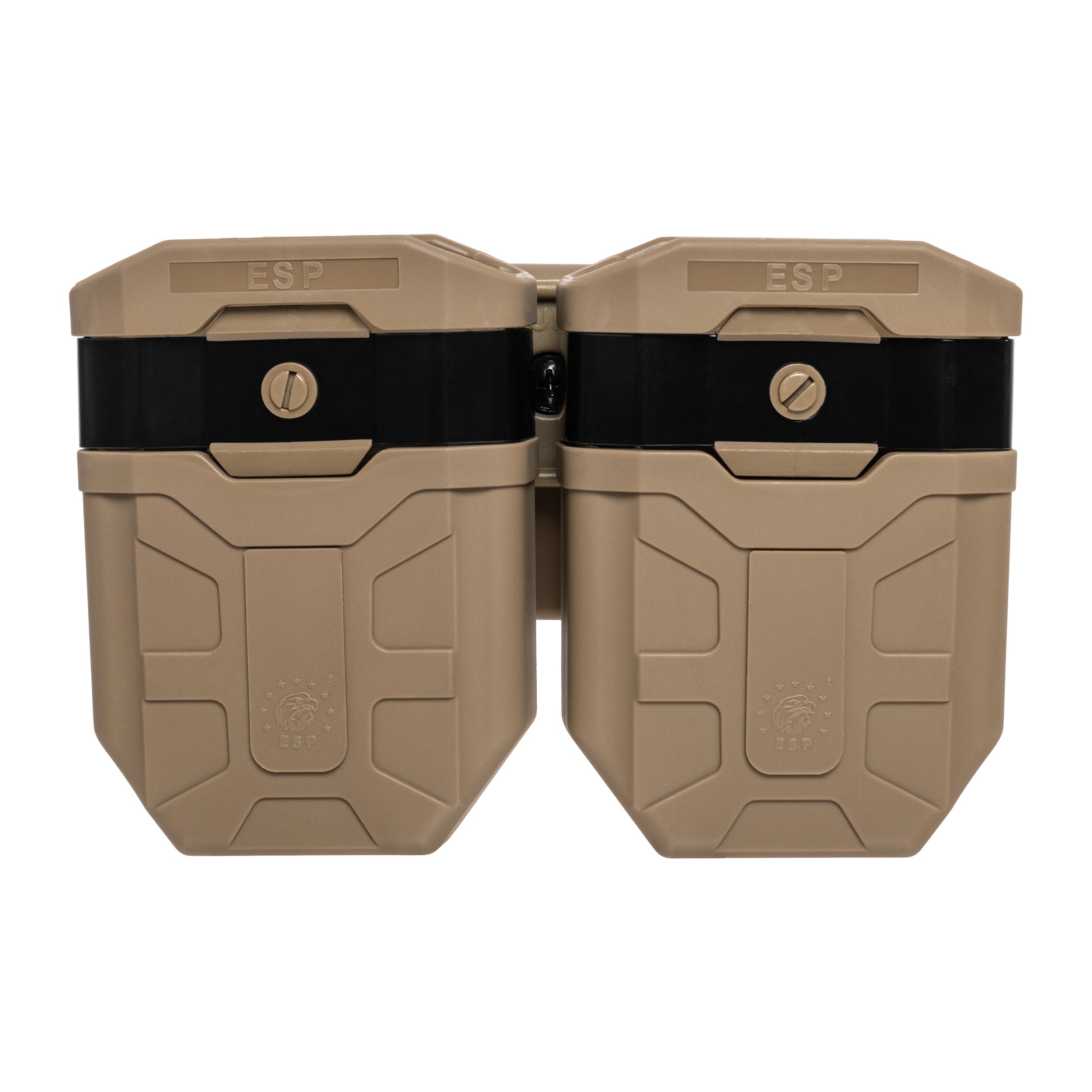Double pochette ESP avec fixation UBC-03 Clip pour chargeurs 7,62 x 39 mm - Khaki